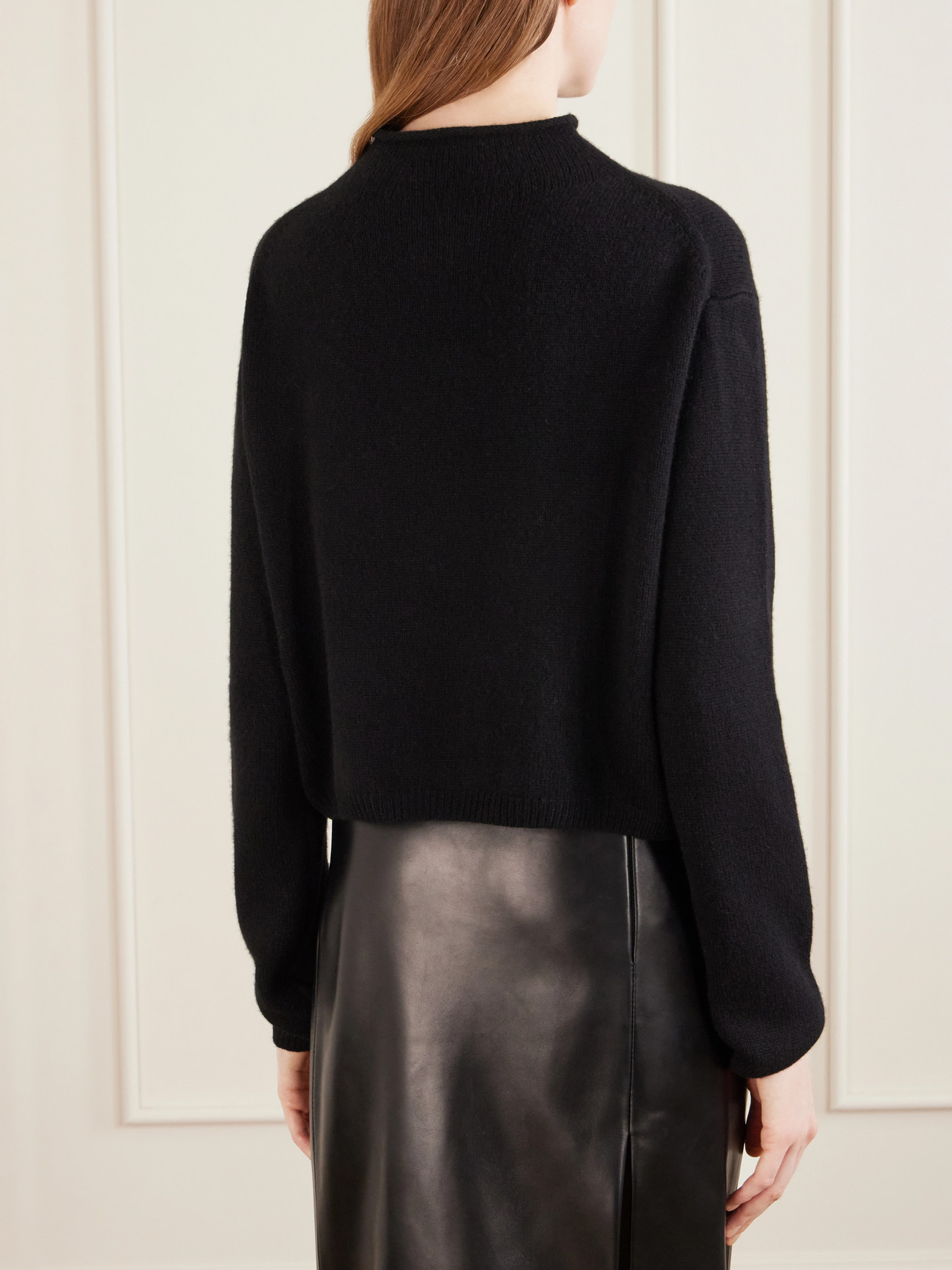 Annora Wool And Cashmere-Blend Turtleneck Sweater