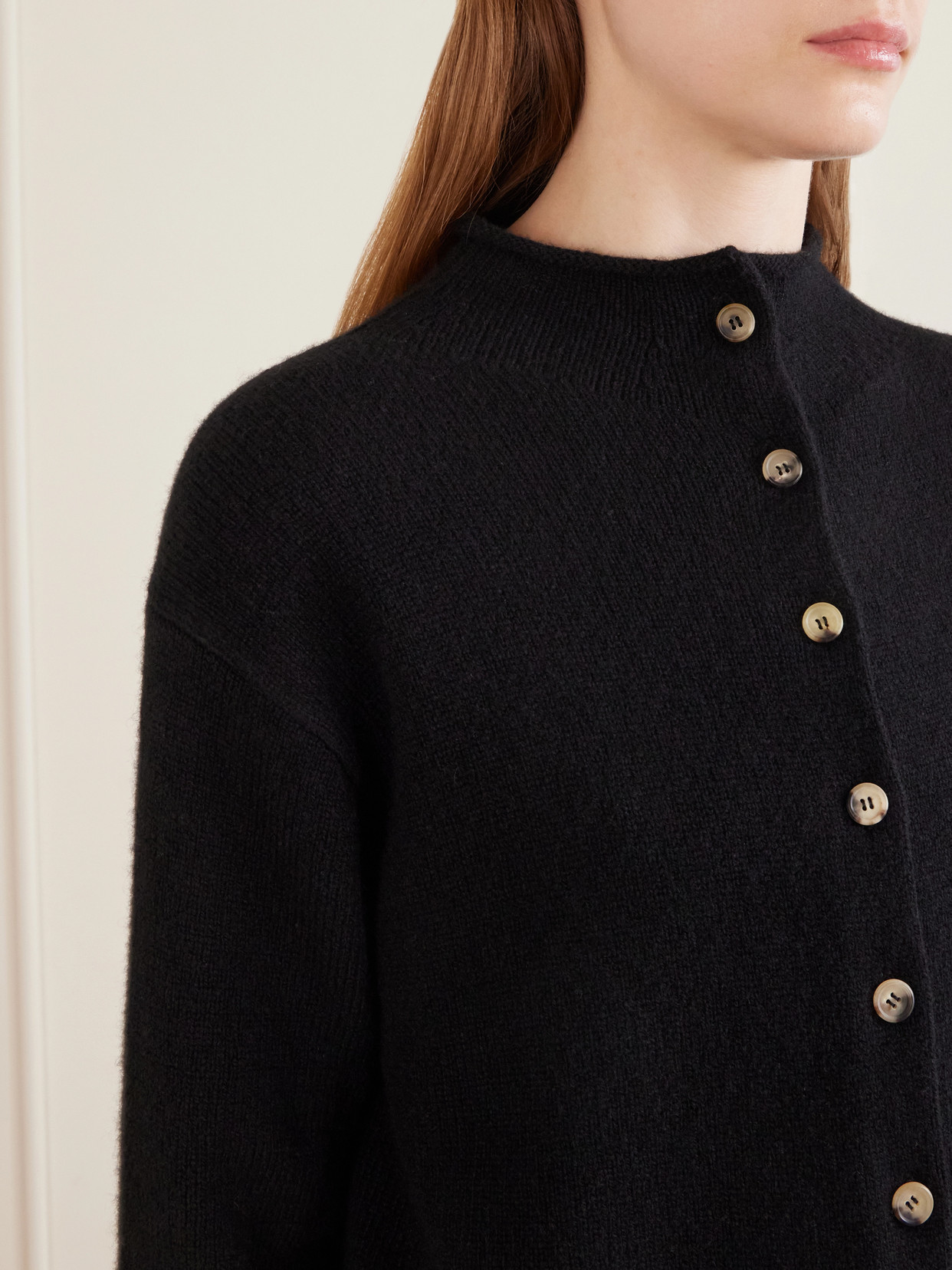 Annora Wool And Cashmere-Blend Turtleneck Sweater