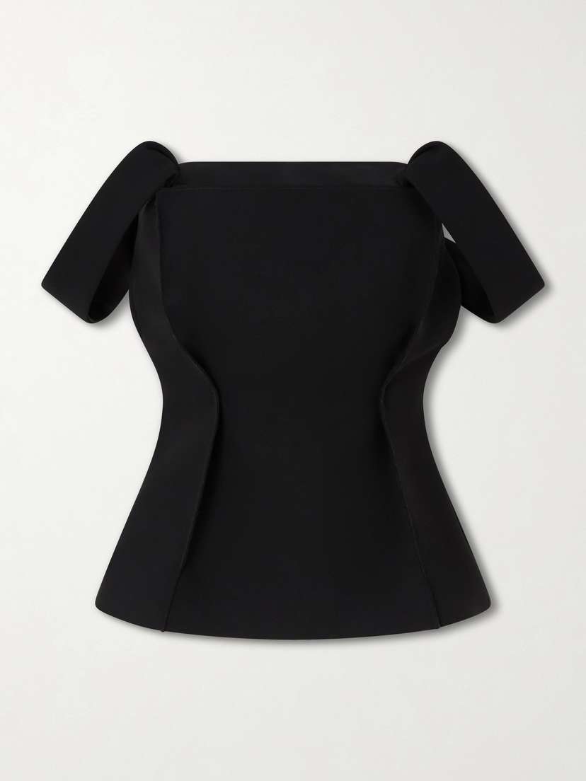 Khaite Yasmina Crepe Blouse