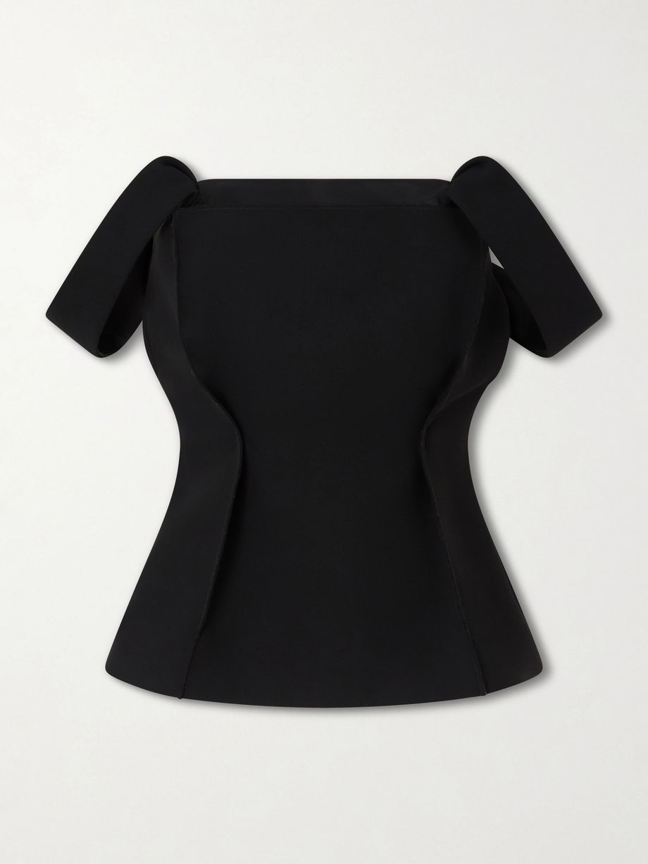 Yasmina crepe blouse