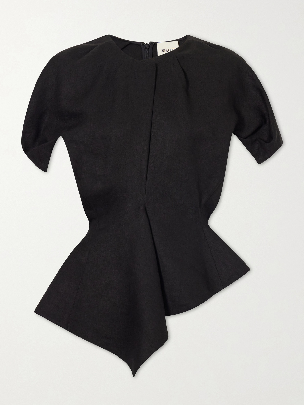 Rumi Linen-Blend Blouse