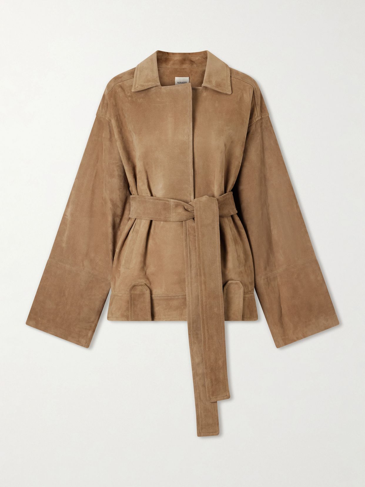 Alder Belted Suede Jacket