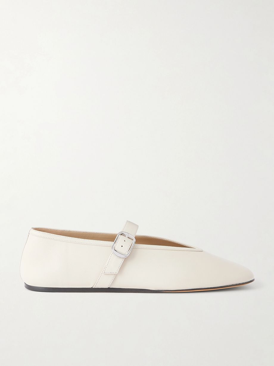 Stella leather Mary Jane ballet flats
