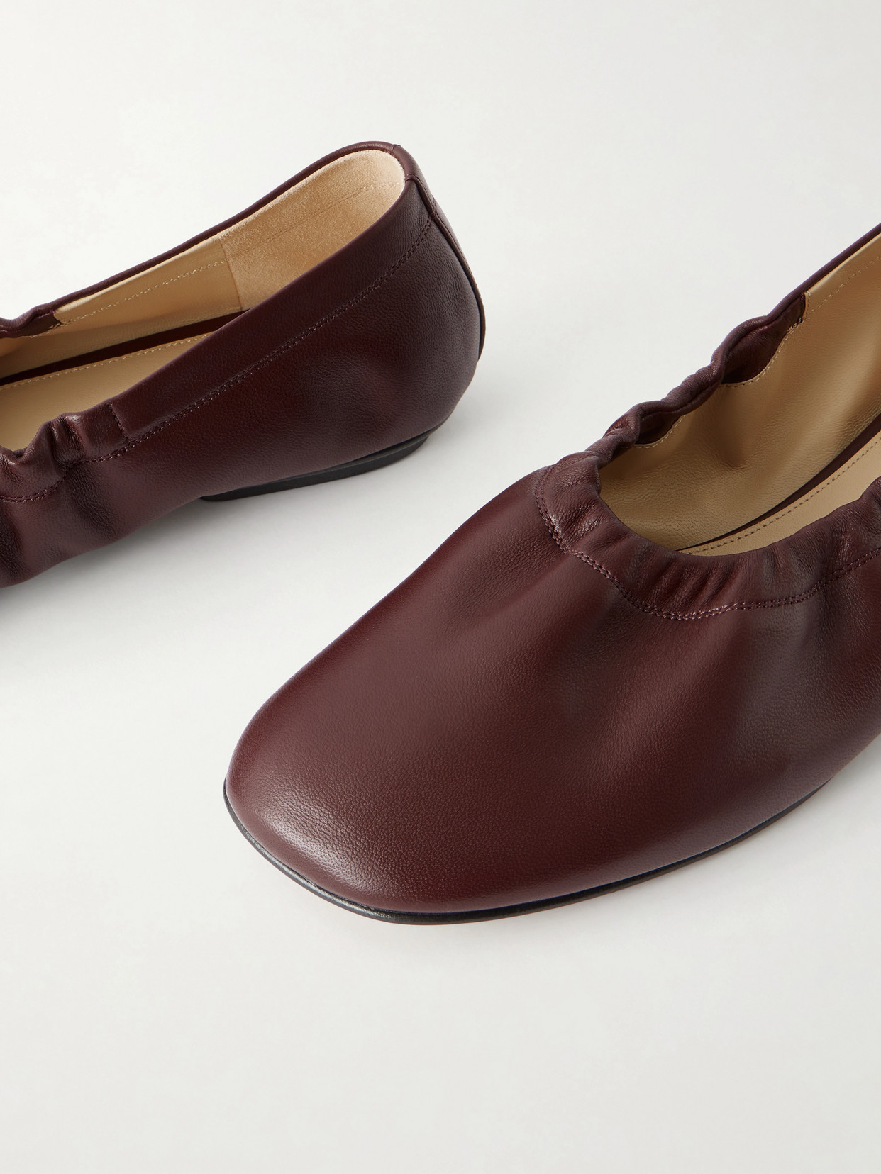 Le Monde Béryl - Mica Gathered Ballet Flats