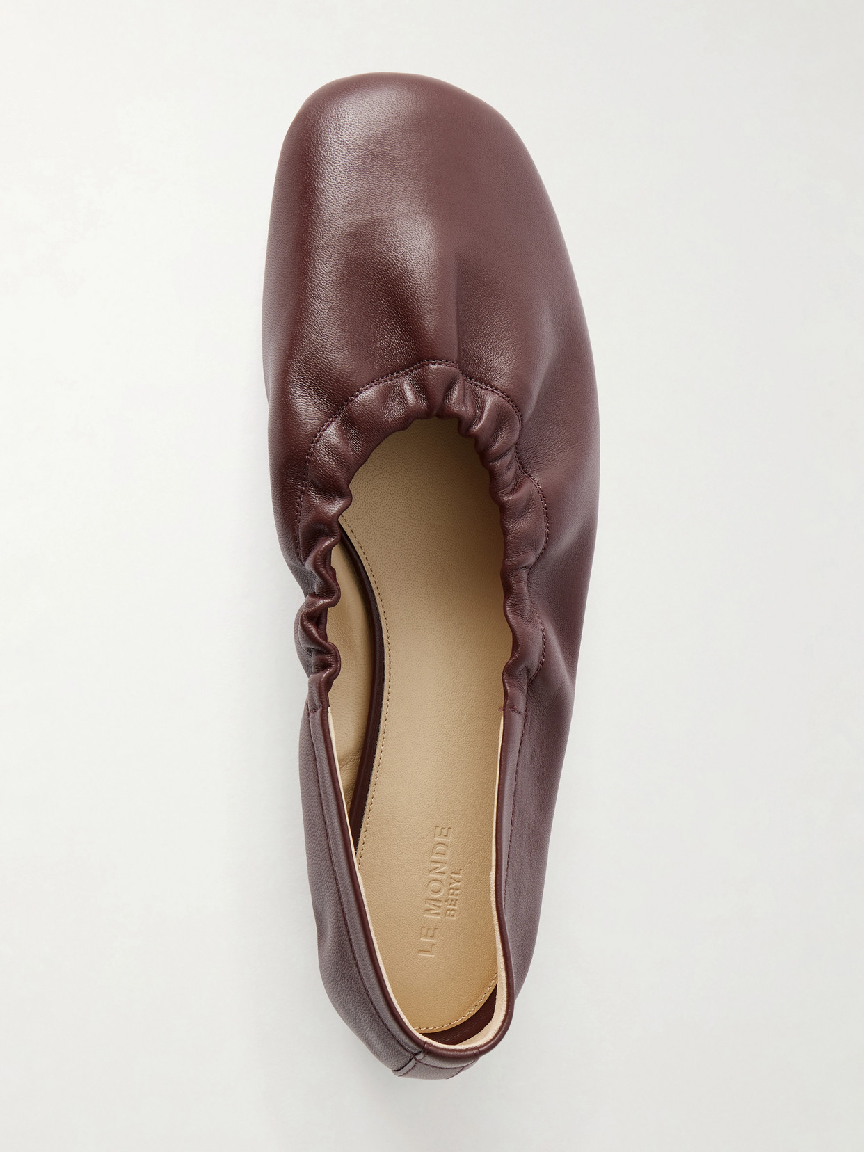 Le Monde Béryl - Mica Gathered Ballet Flats