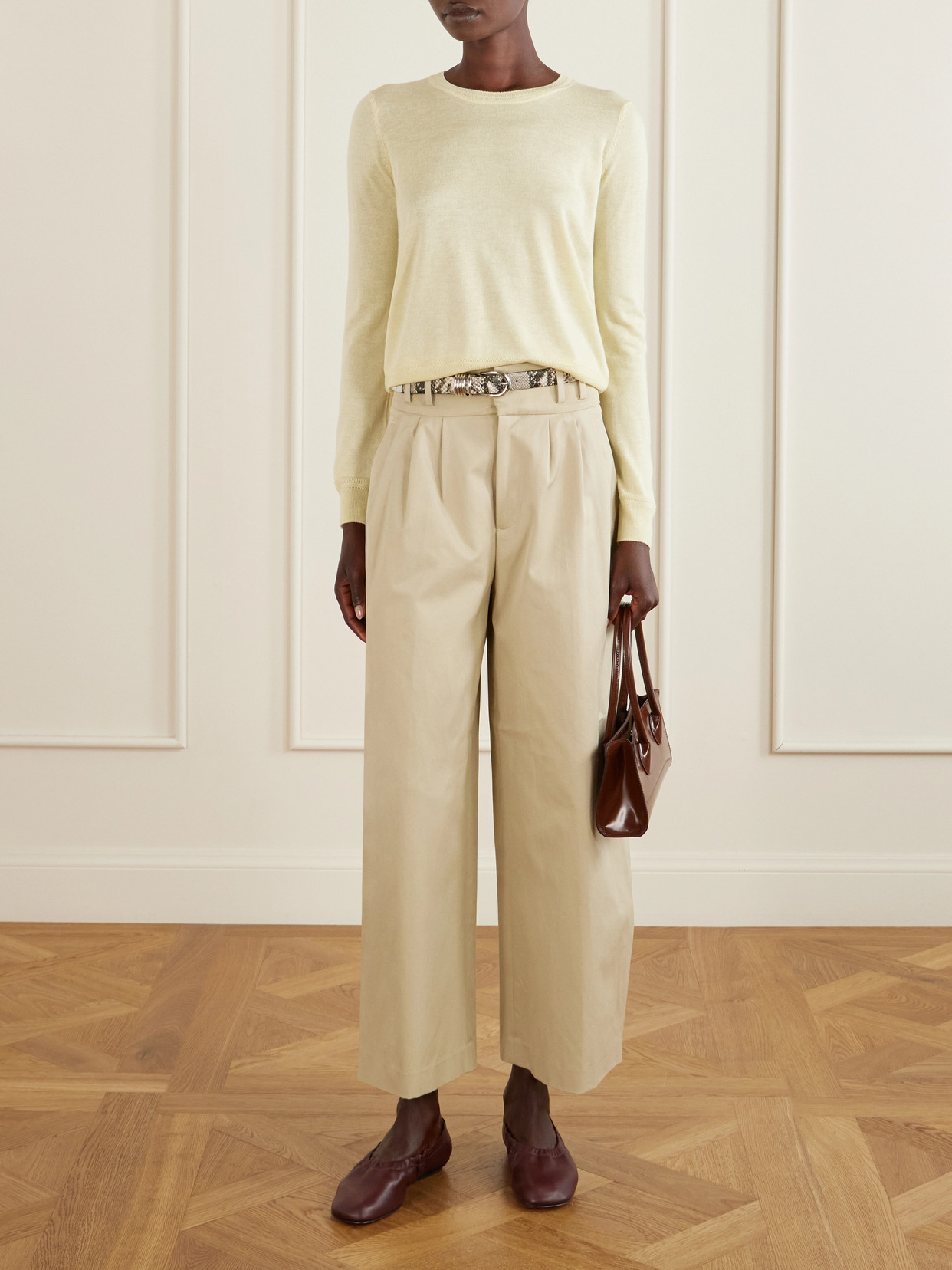 Le Monde Béryl - Mica Gathered Ballet Flats