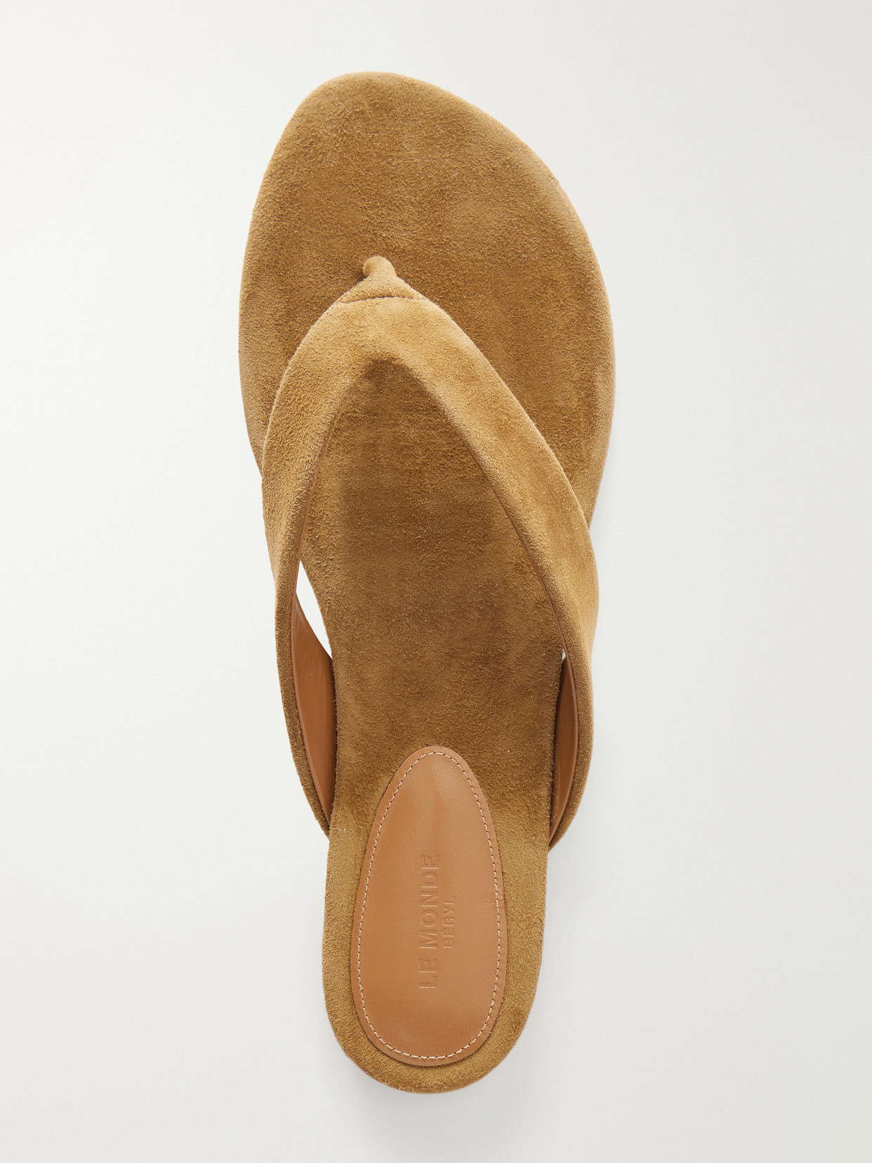 Le Monde Béryl - Suede Flip Flops