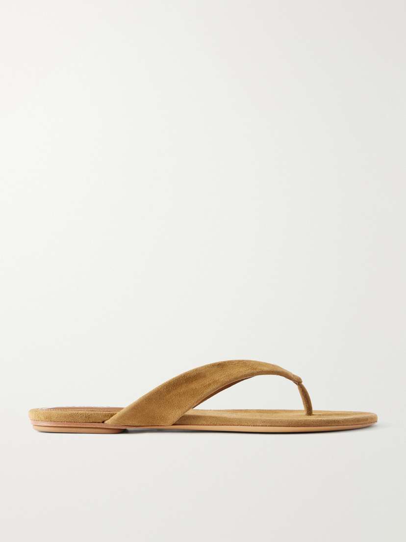 Le Monde Béryl Suede Flip Flops