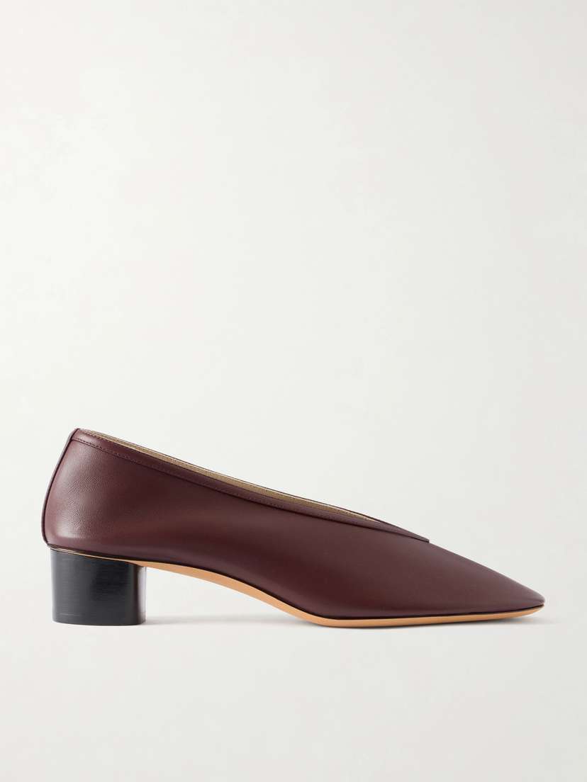 Le Monde Béryl Luna Leather Pumps | Thumbnail 6