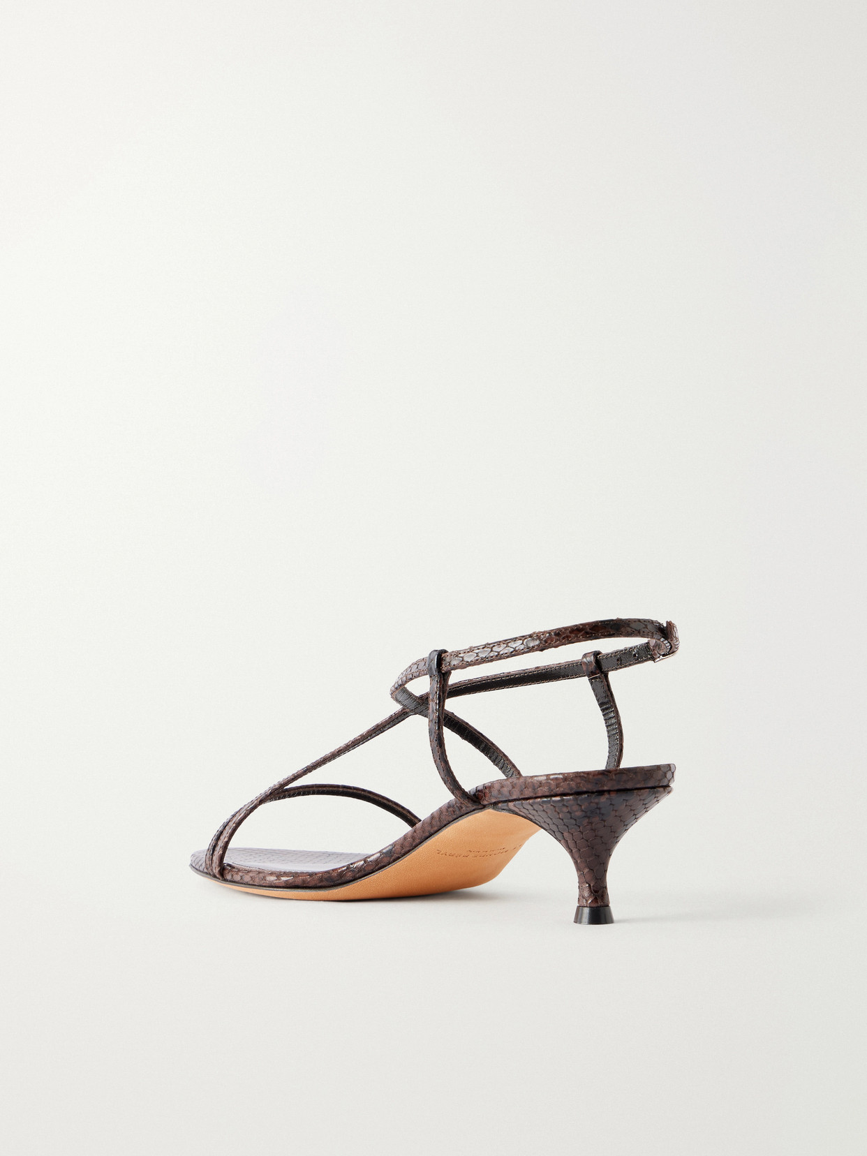 Le Monde Béryl - Rio 35 Snake-Effect Sandals