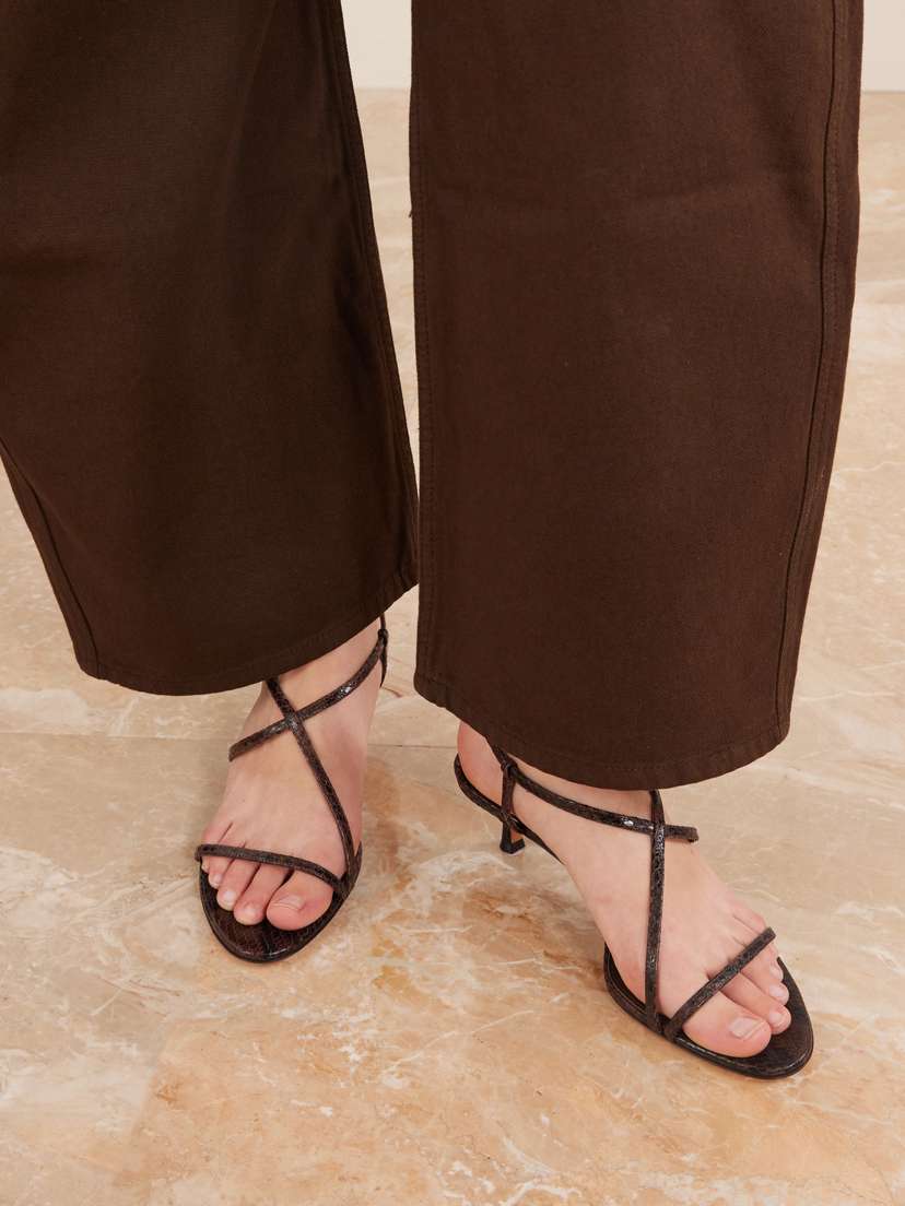 Le Monde Béryl Rio 35 Snake-effect Leather Sandals | Thumbnail 2 Le Monde Béryl Rio 35 Snake-effect Leather Sandals | Thumbnail 2