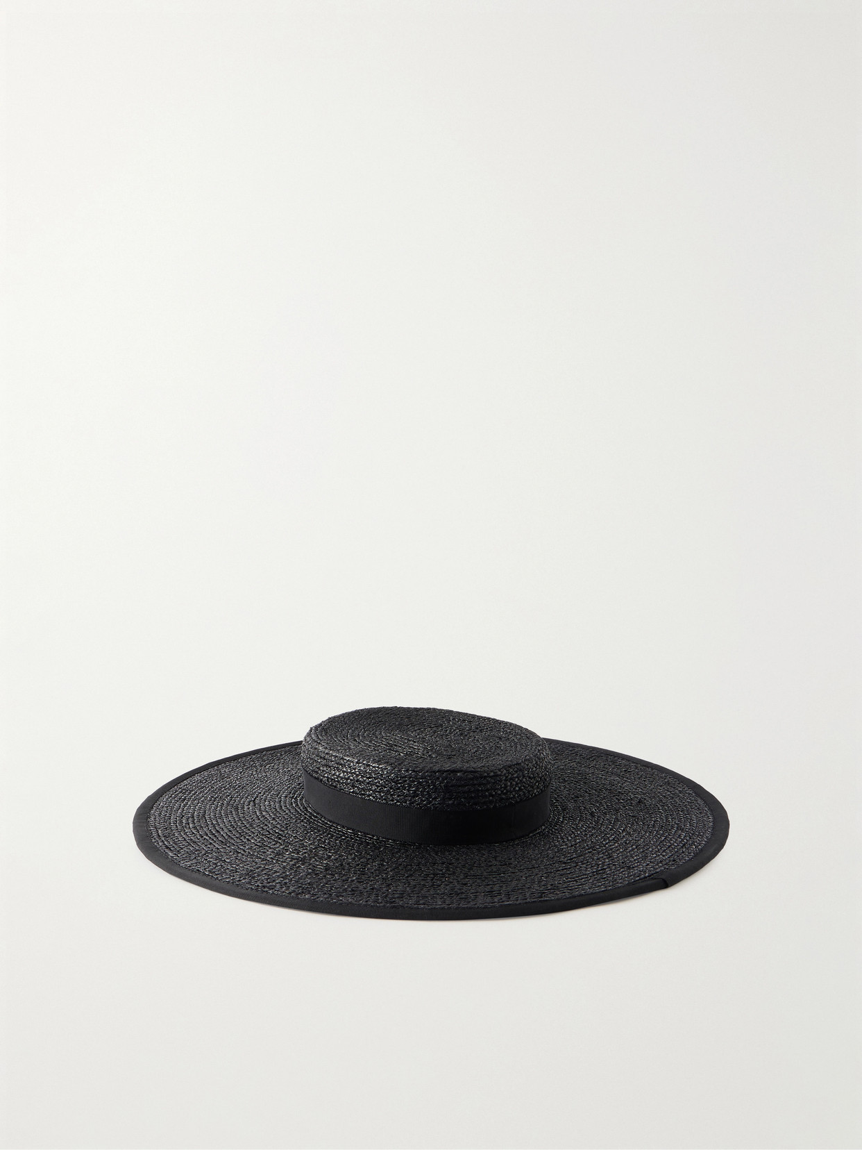 Gigi Burris Clairborne Straw Hat In Black