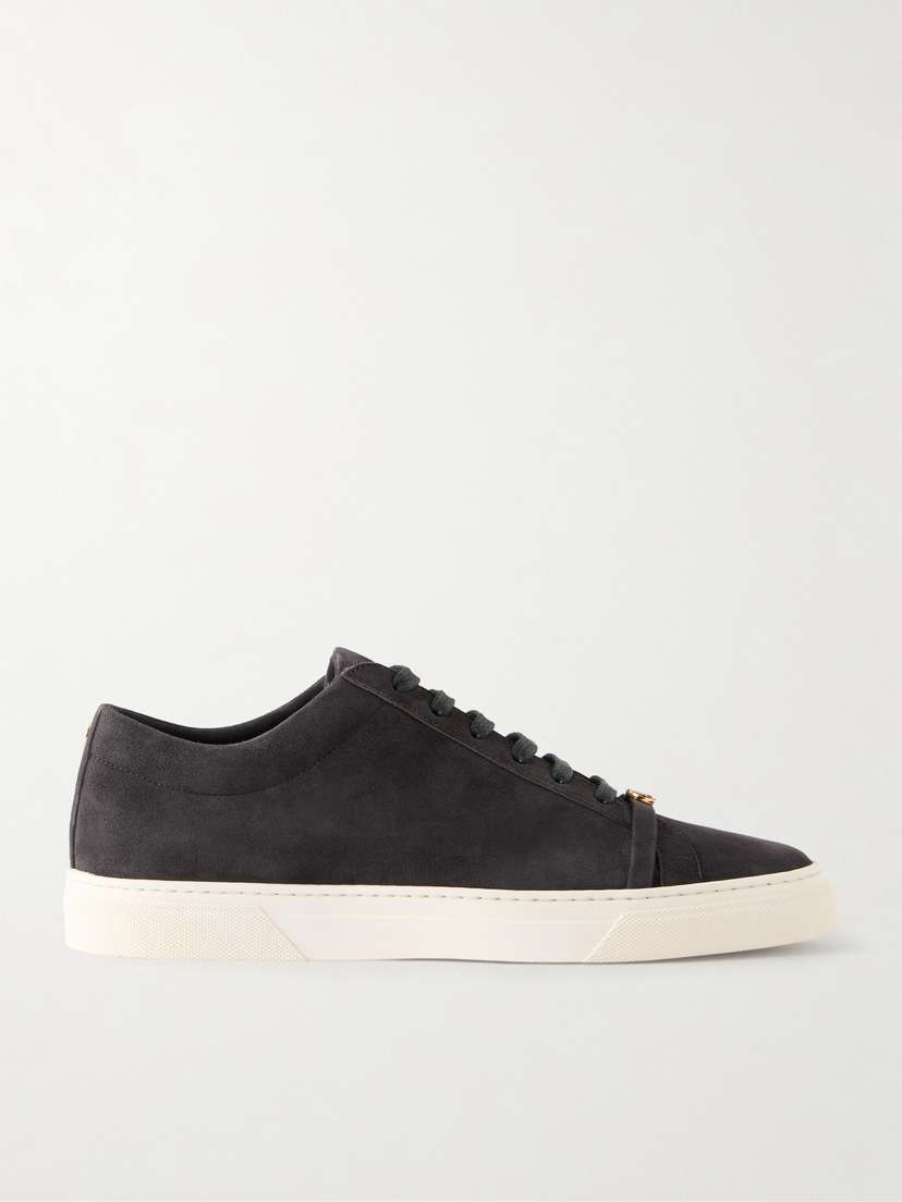 Jennifer Chamandi Embellished Suede Sneakers | Thumbnail 6 Jennifer Chamandi Embellished Suede Sneakers | Thumbnail 6