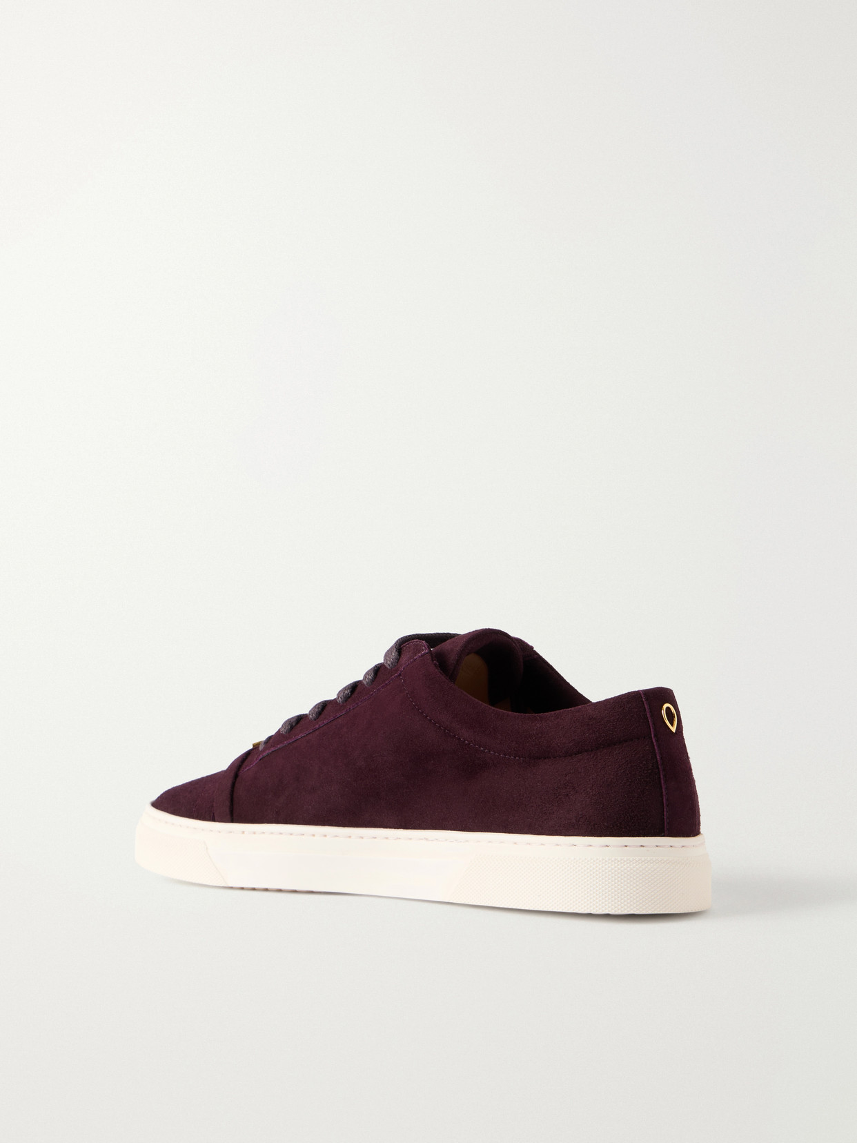 Embellished Suede Sneakers