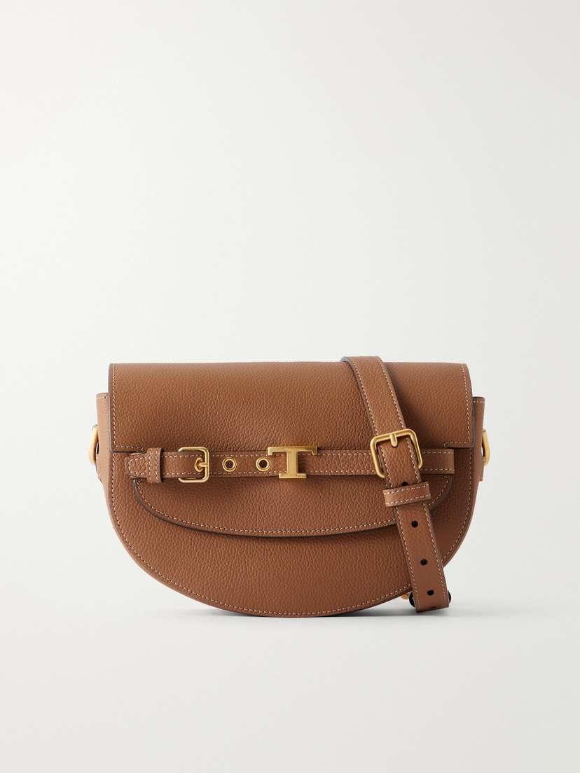 Tracollina Leather Shoulder Bag