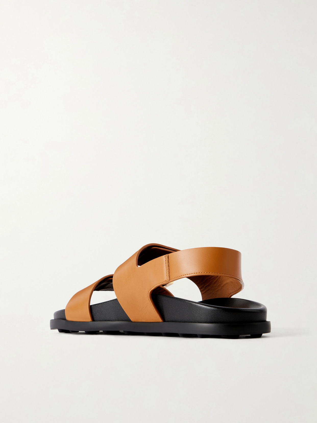 Buckled Leather Slingback