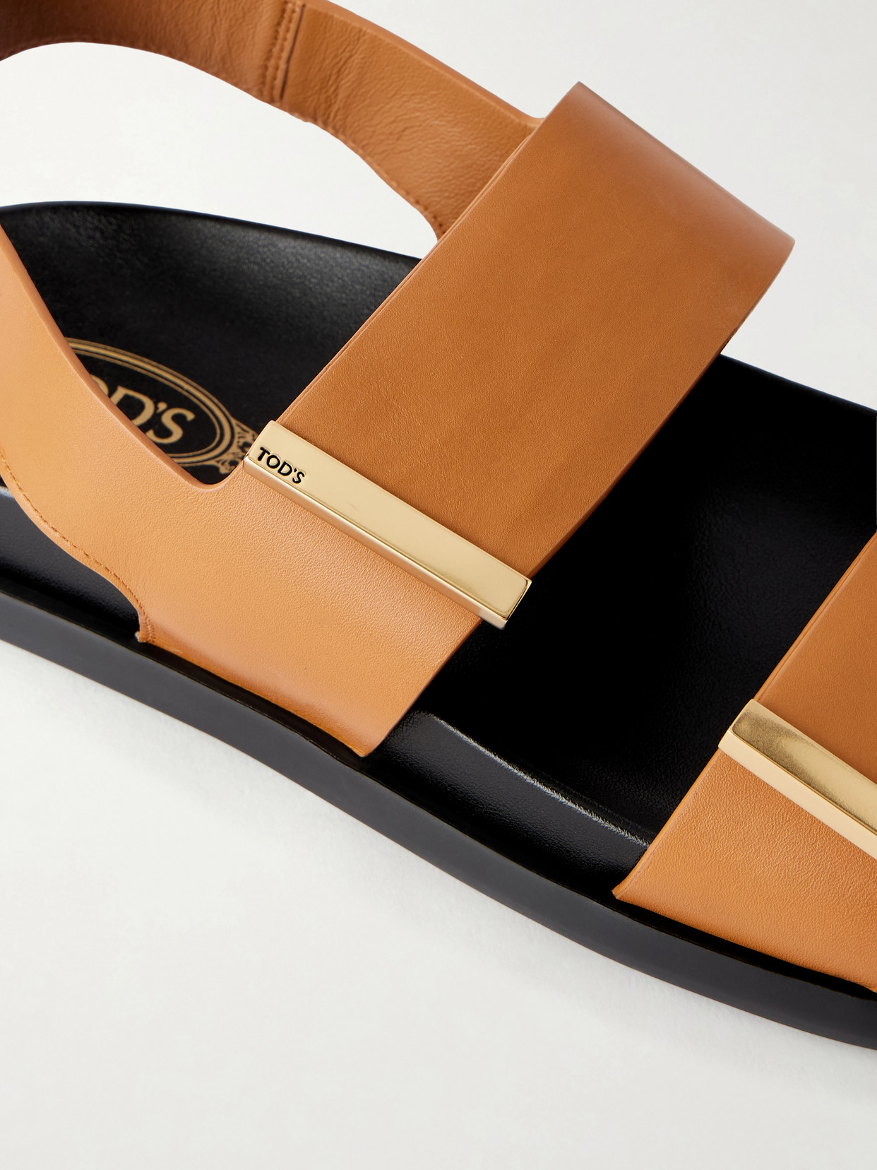 Buckled Leather Slingback