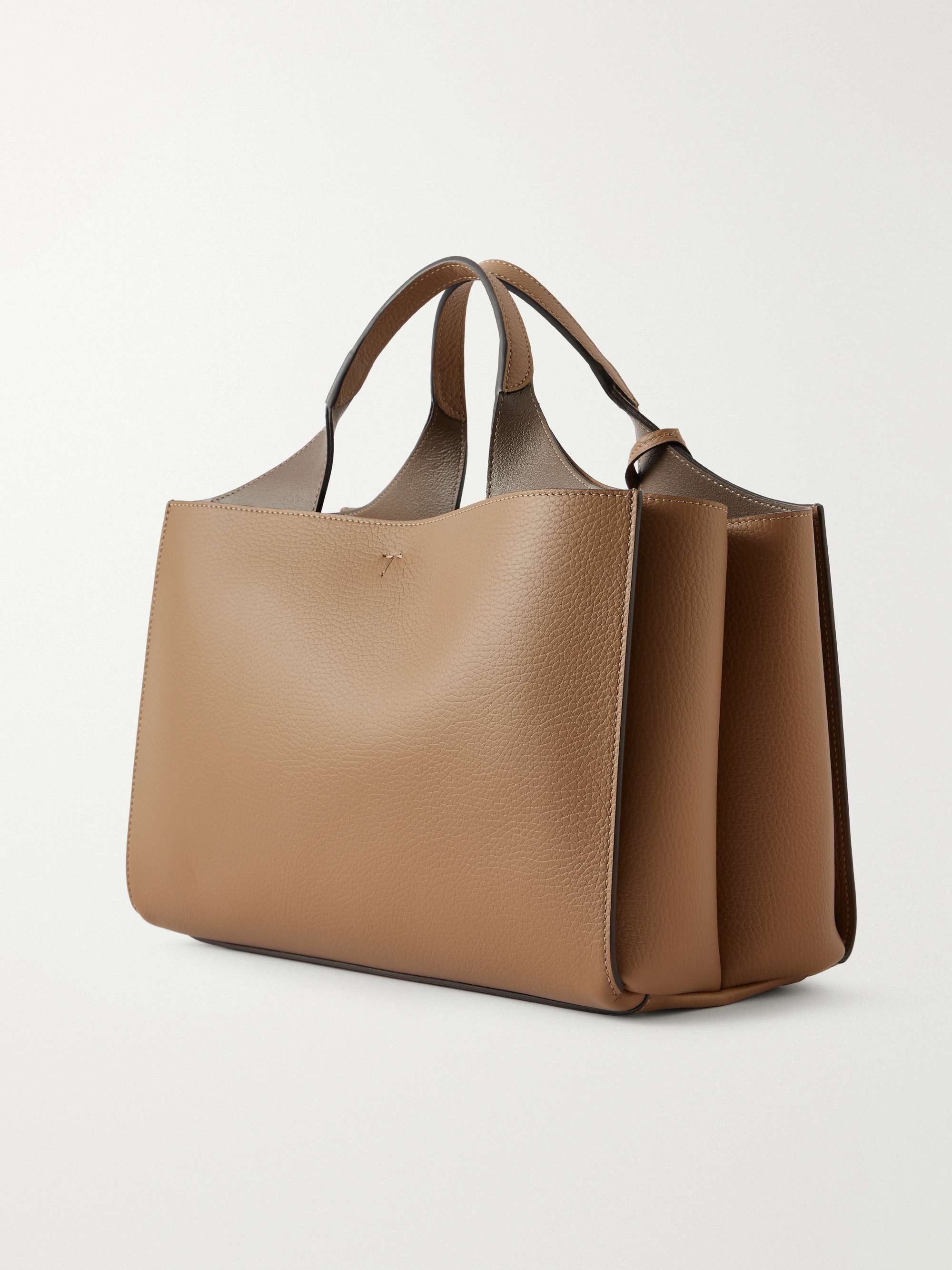 TOD'S Mini textured-leather tote | NET-A-PORTER