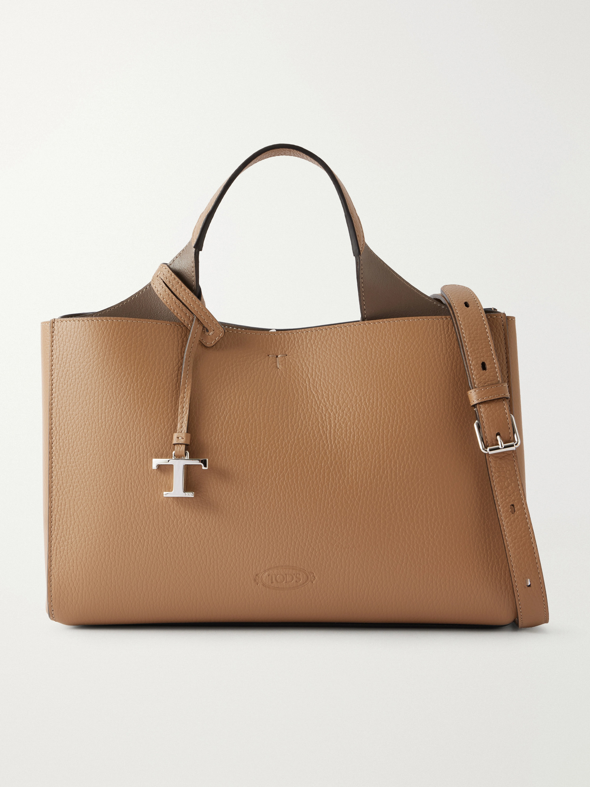 Tod's - Mini textured-leather tote | Plush