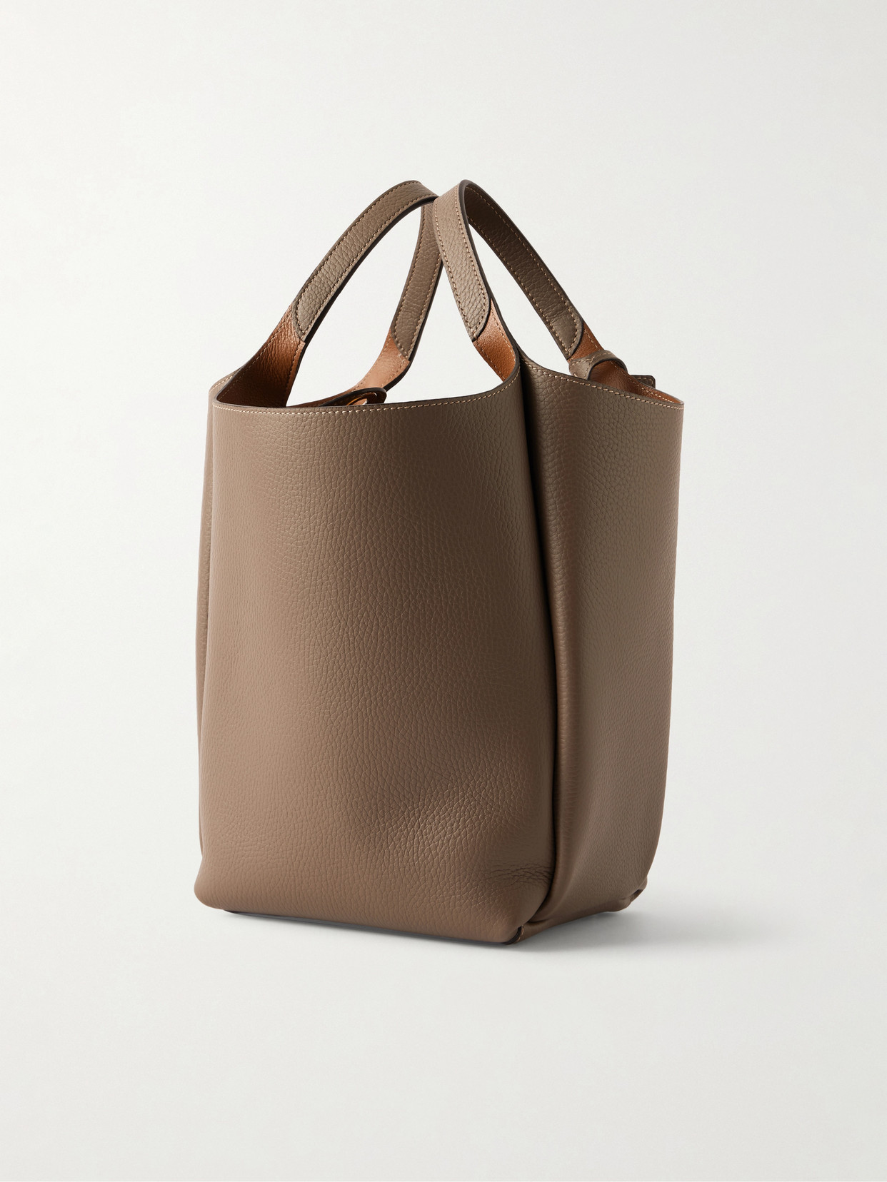 Secchiello Small Leather Bag