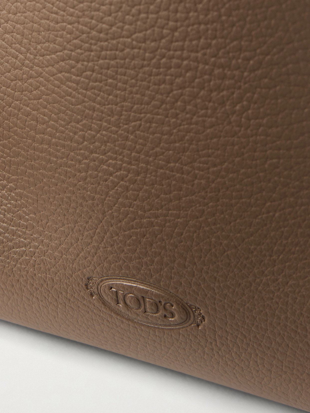 Secchiello Small Leather Bag