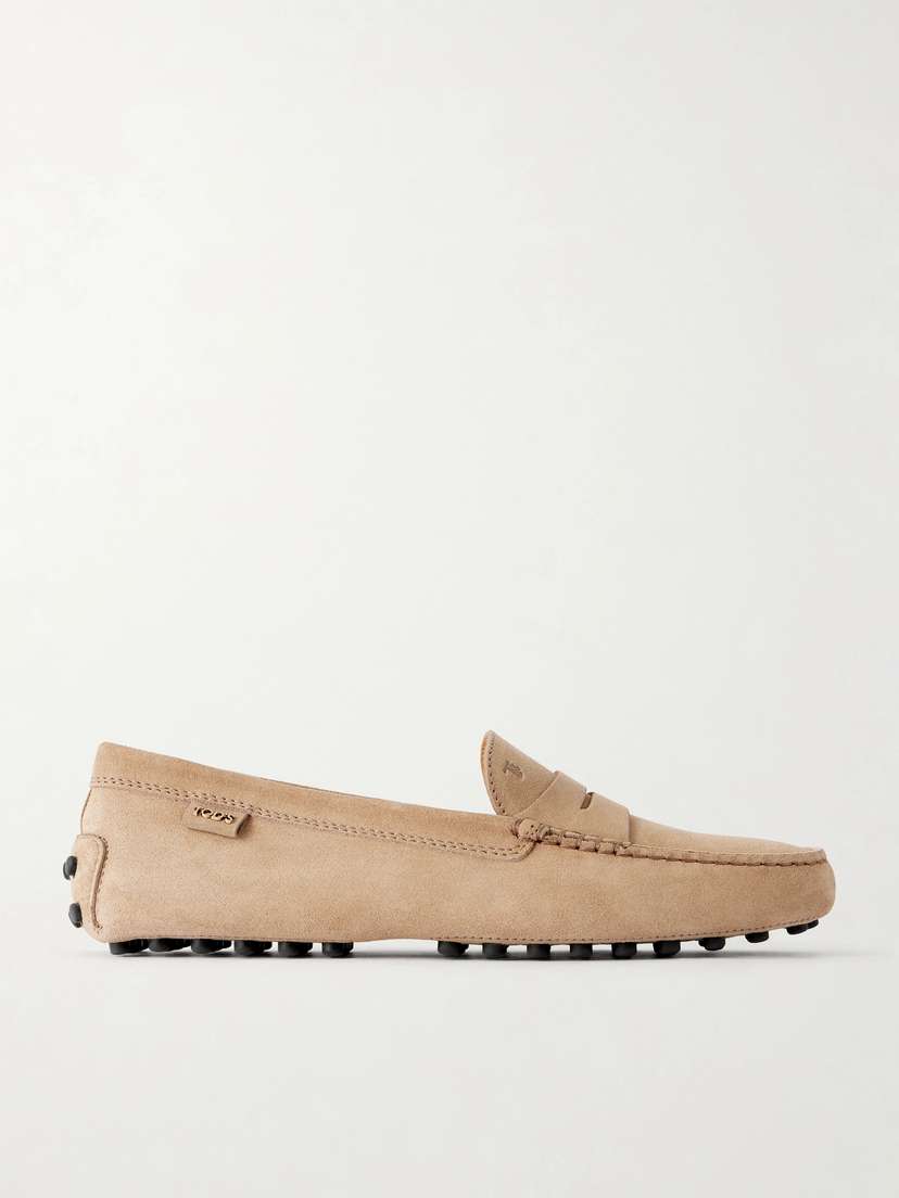 Tod's Gommino Suede Loafers | Thumbnail 6 Tod's Gommino Suede Loafers | Thumbnail 6