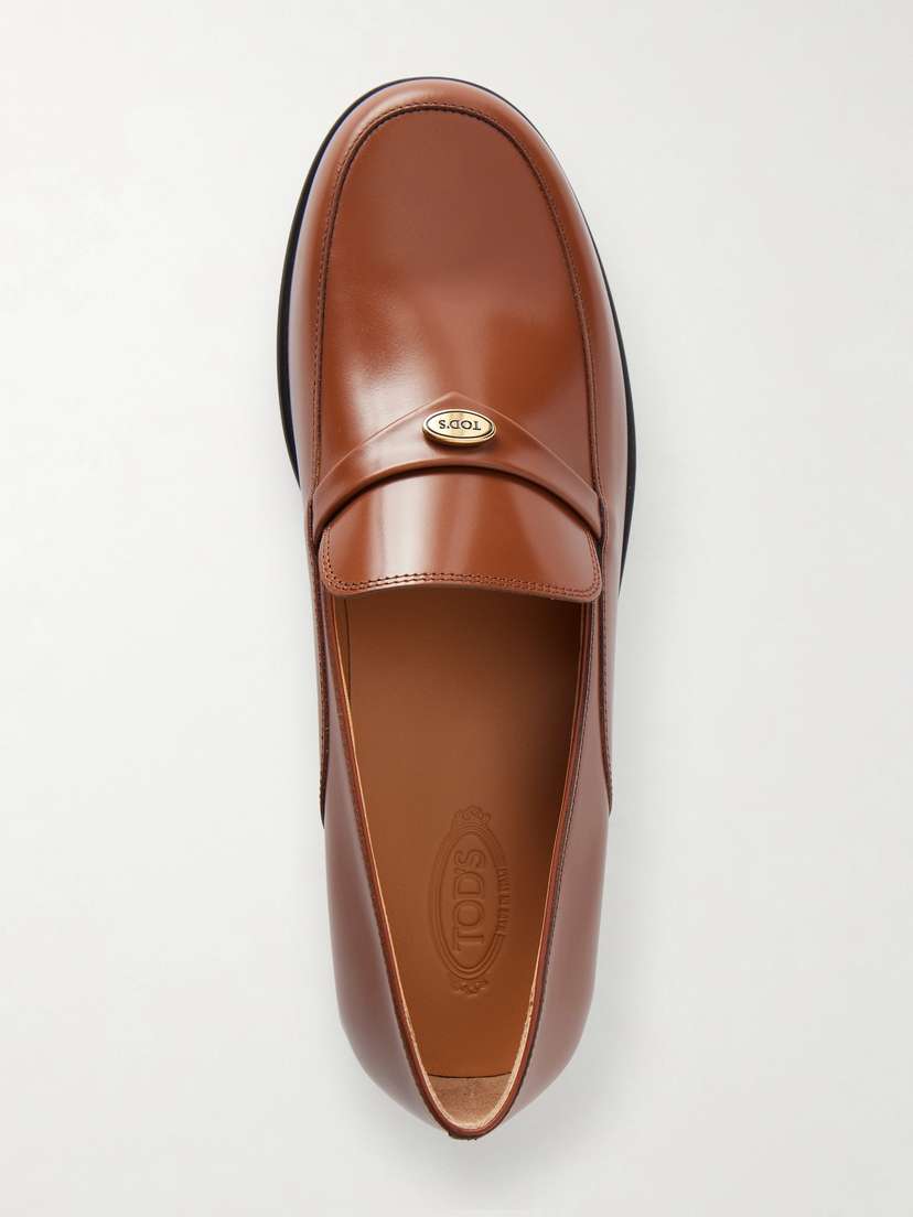 Tod's Gomma 19 Logo-embellished Leather Loafers | Thumbnail 6 Tod's Gomma 19 Logo-embellished Leather Loafers | Thumbnail 6