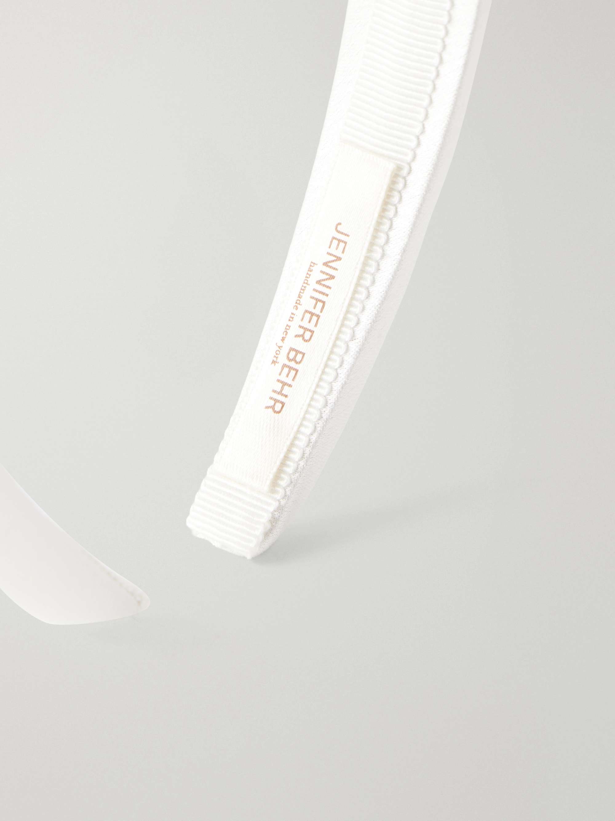 JENNIFER BEHR Tori silk-satin headband