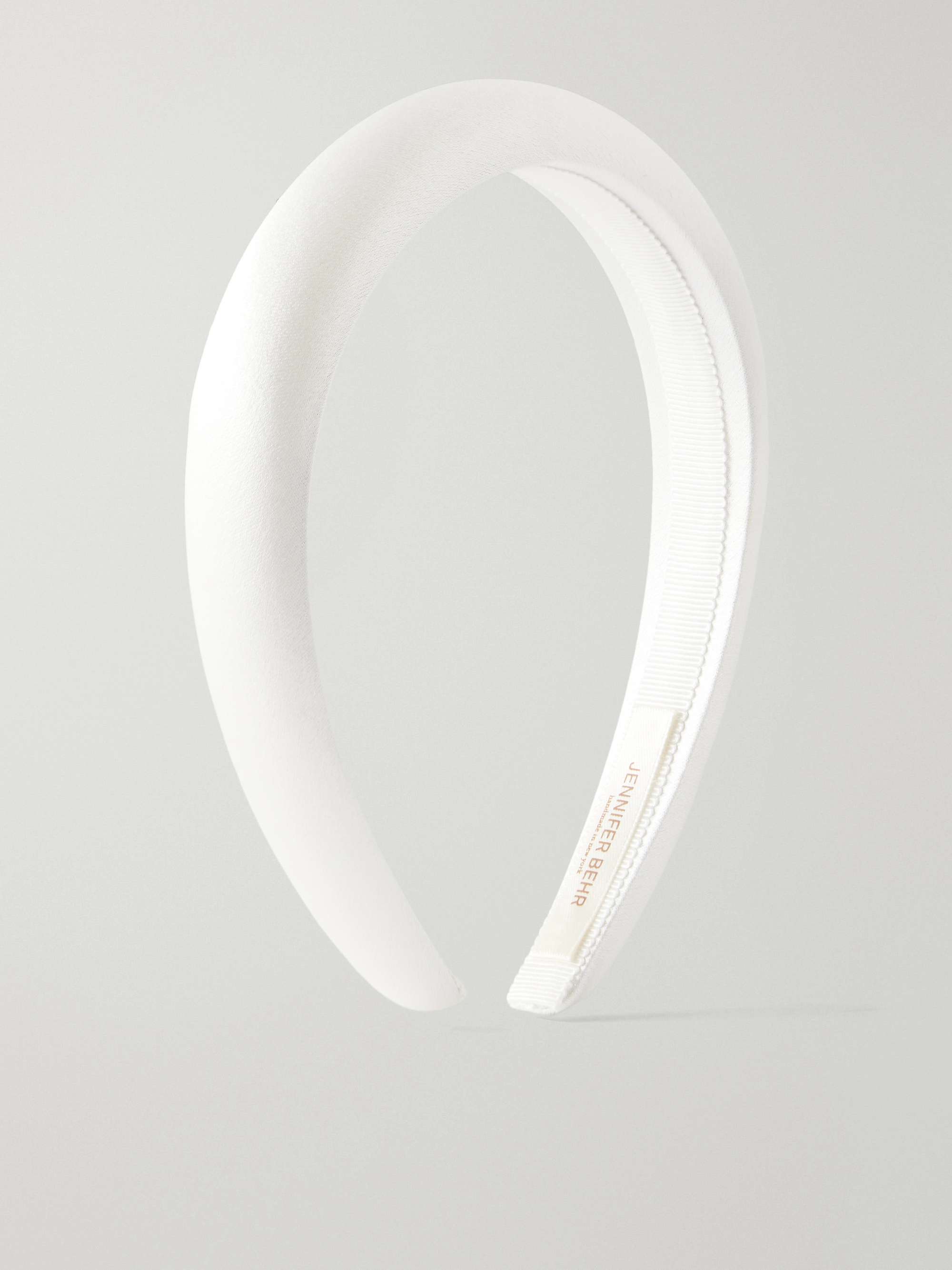 JENNIFER BEHR Tori silk-satin headband