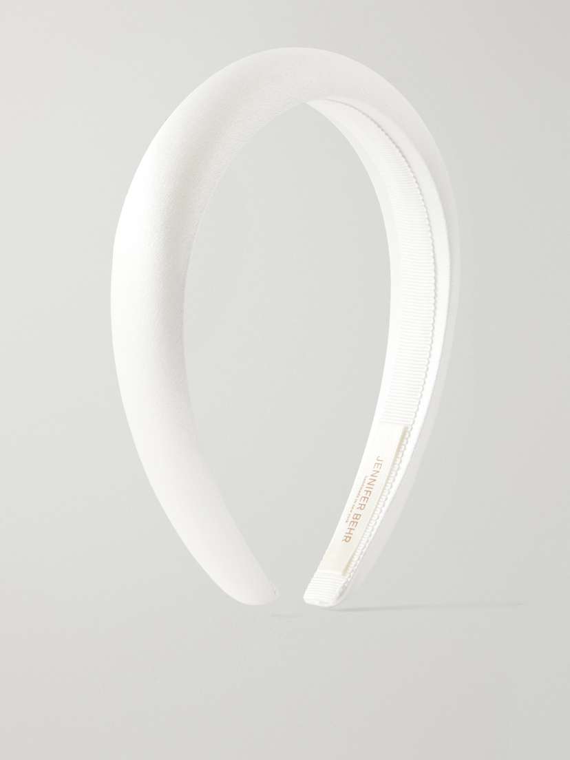Jennifer Behr + Net Sustain Tori Silk-satin Headband