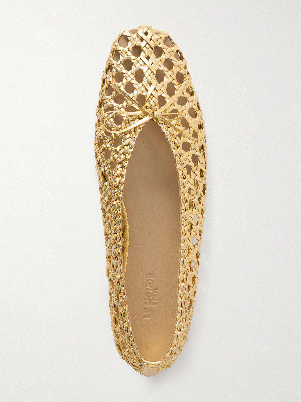 Le Monde Béryl - Woven Ballet Flats