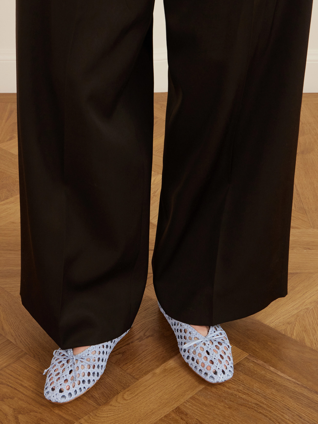 Le Monde Béryl - Woven Ballet Flats