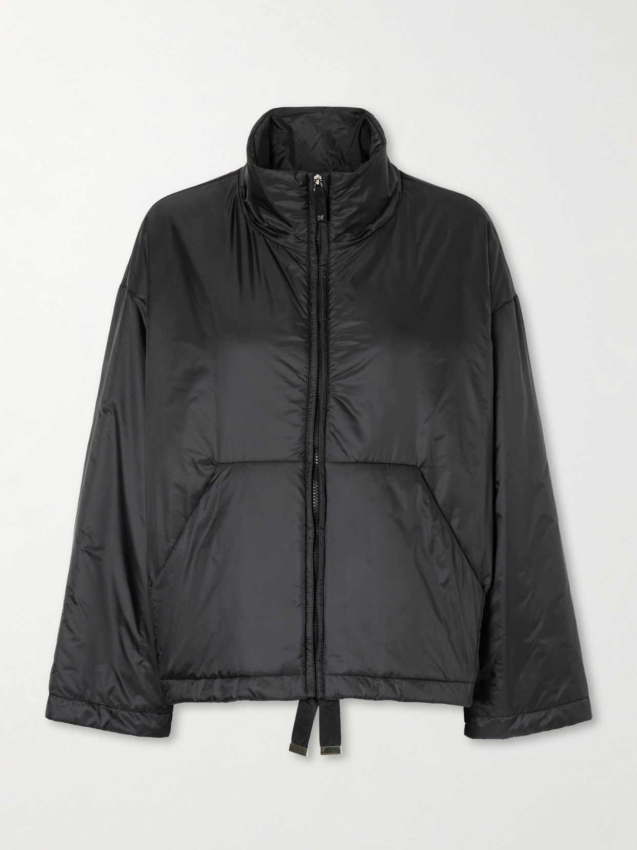 Max Mara Cristina Padded Shell Jacket In Black