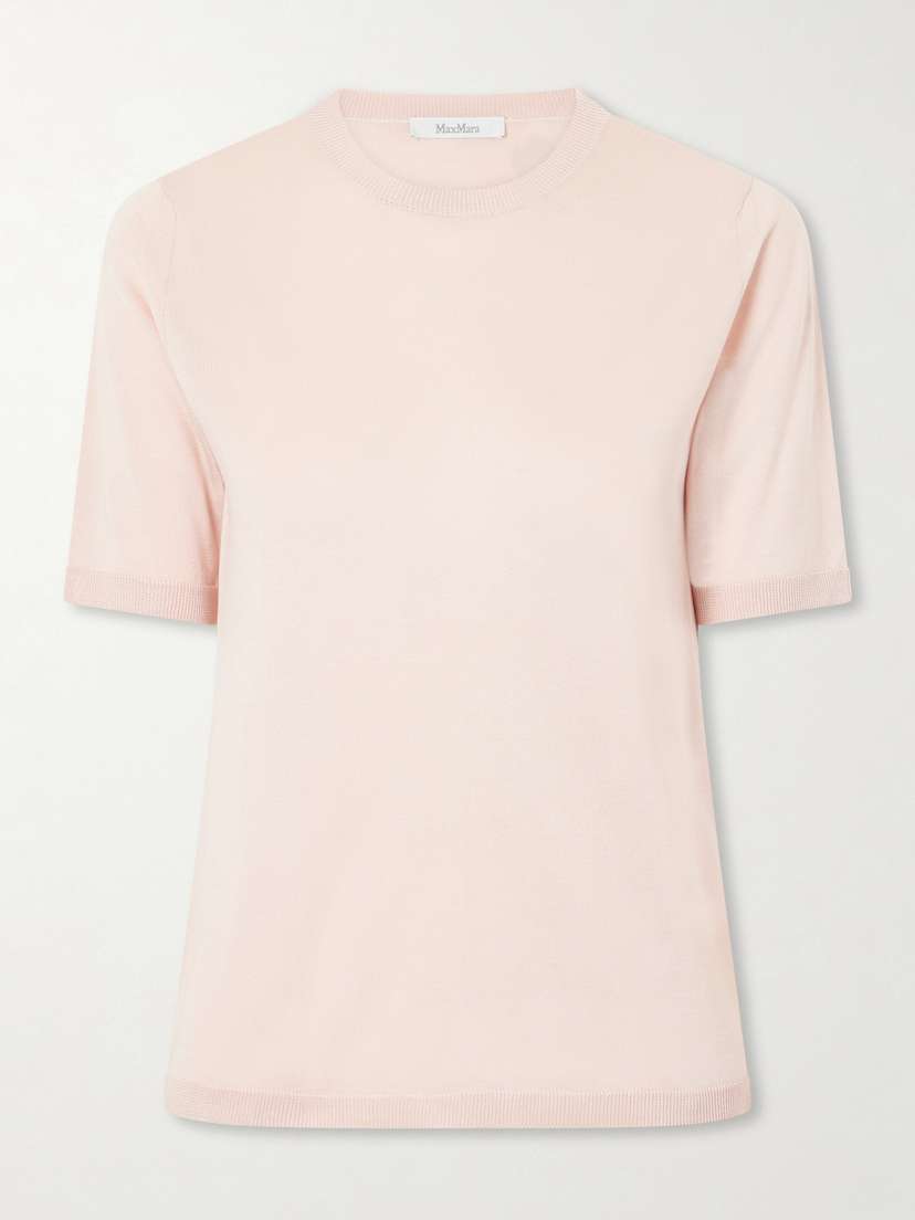 Max Mara Maceti Cashmere And Silk-blend Sweater - Women's Clothing