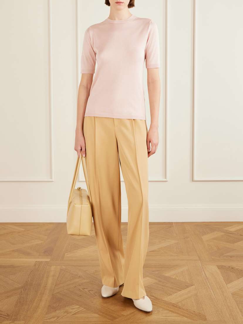 Max Mara Maceti Cashmere And Silk-blend Sweater | Thumbnail 2 Max Mara Maceti Cashmere And Silk-blend Sweater | Thumbnail 2