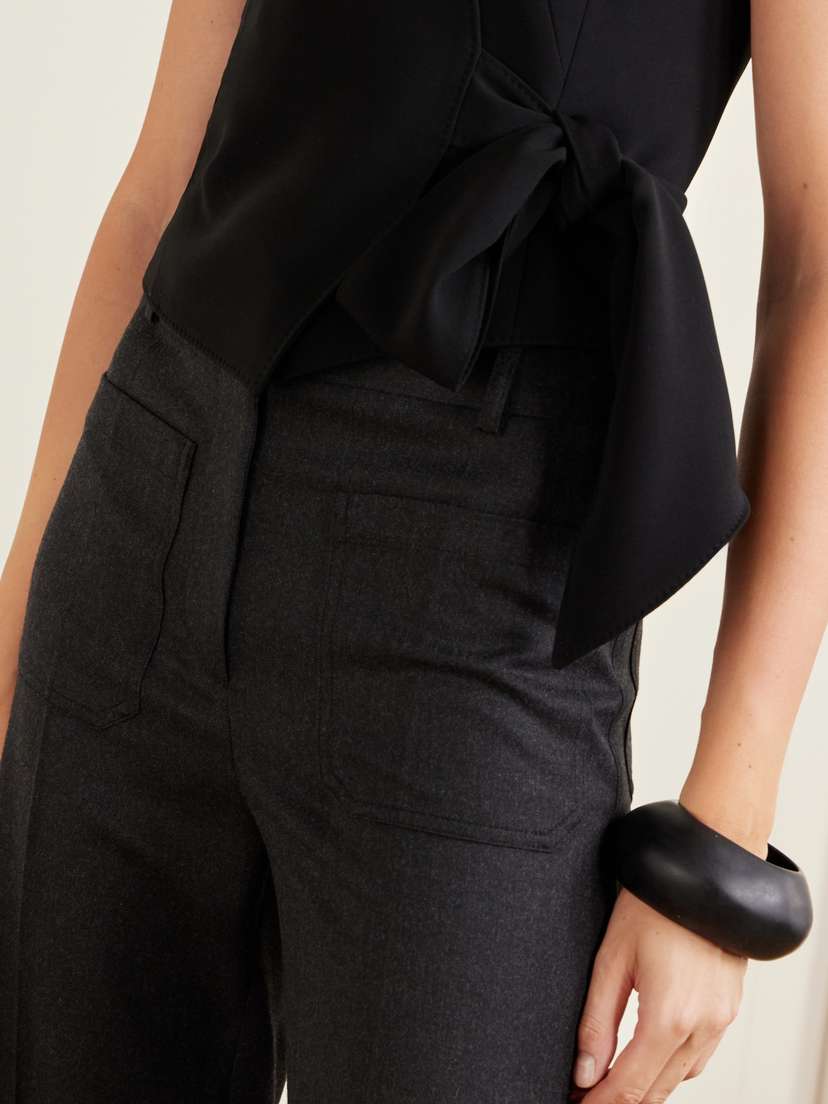 Max Mara Cropped Cady Vest | Thumbnail 4