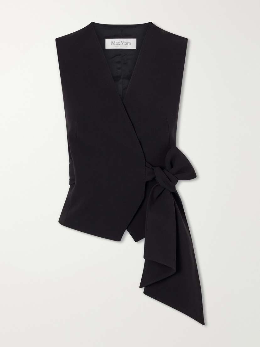 Max Mara Cropped Cady Vest