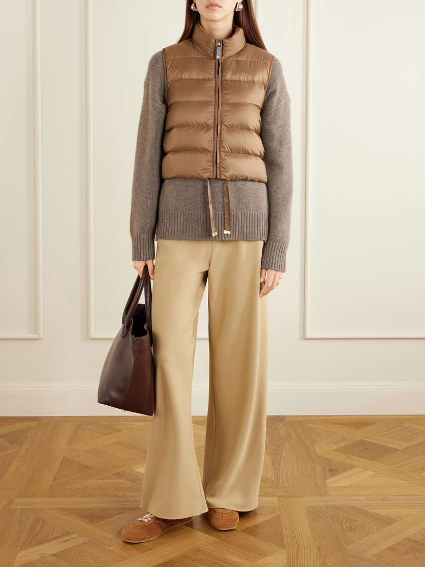 Max Mara Quilted Shell Vest | Thumbnail 2 Max Mara Quilted Shell Vest | Thumbnail 2