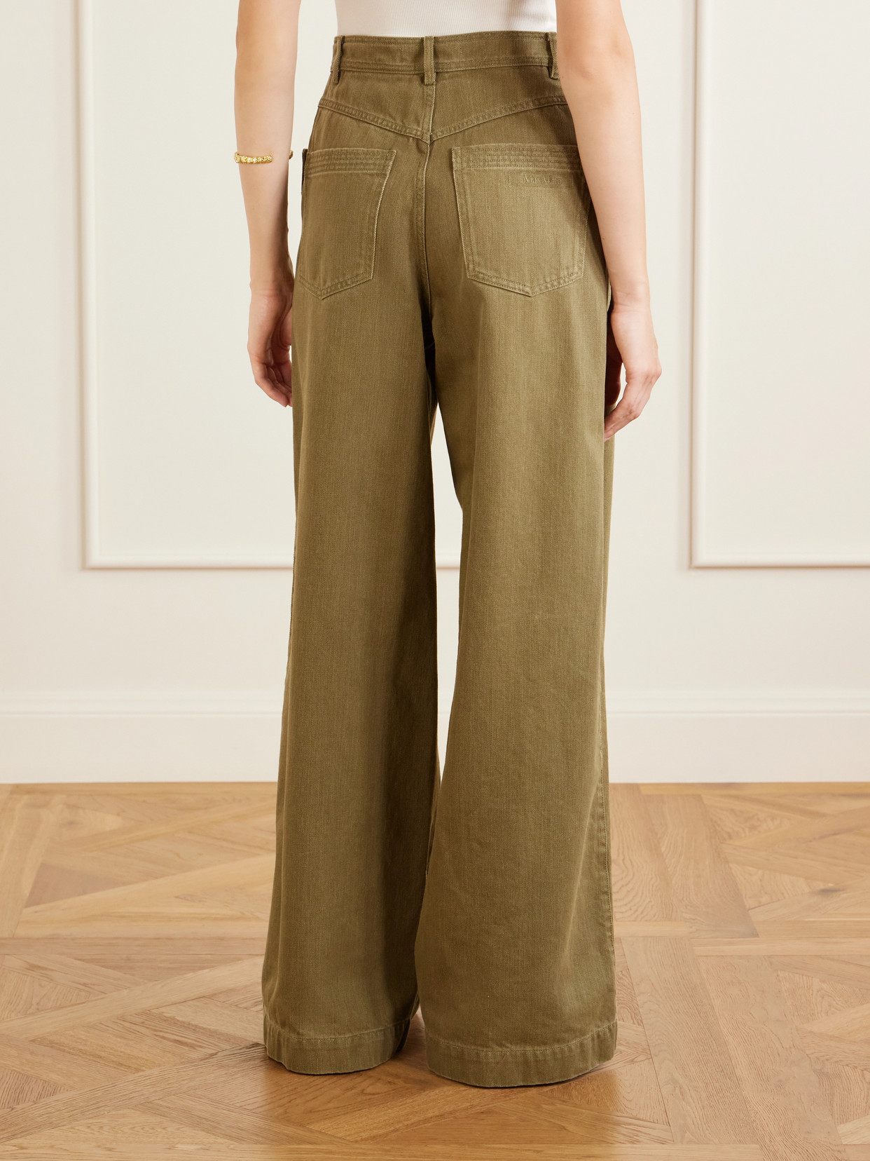 High-Rise Wide- Leg
