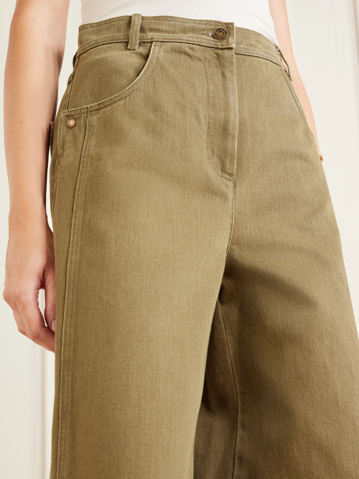 High-Rise Wide- Leg
