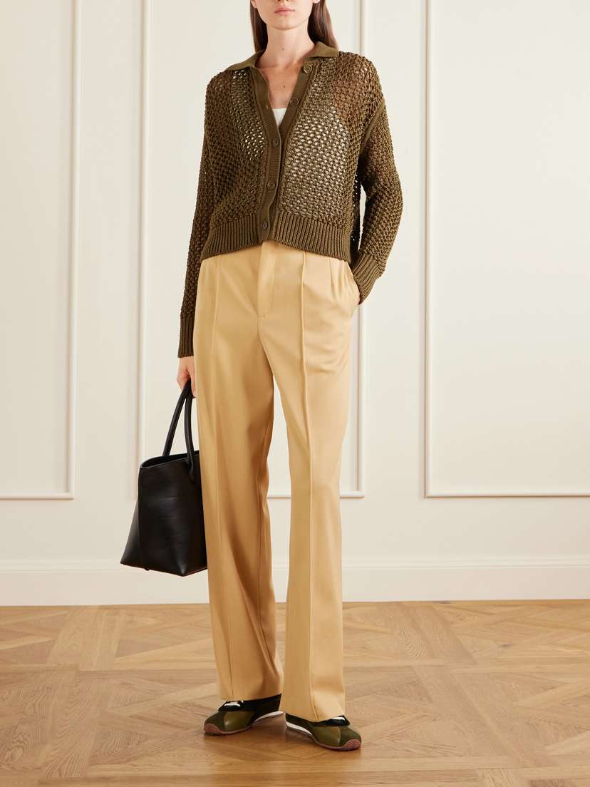 Max Mara Crocheted Cotton Cardigan | Thumbnail 2 Max Mara Crocheted Cotton Cardigan | Thumbnail 2