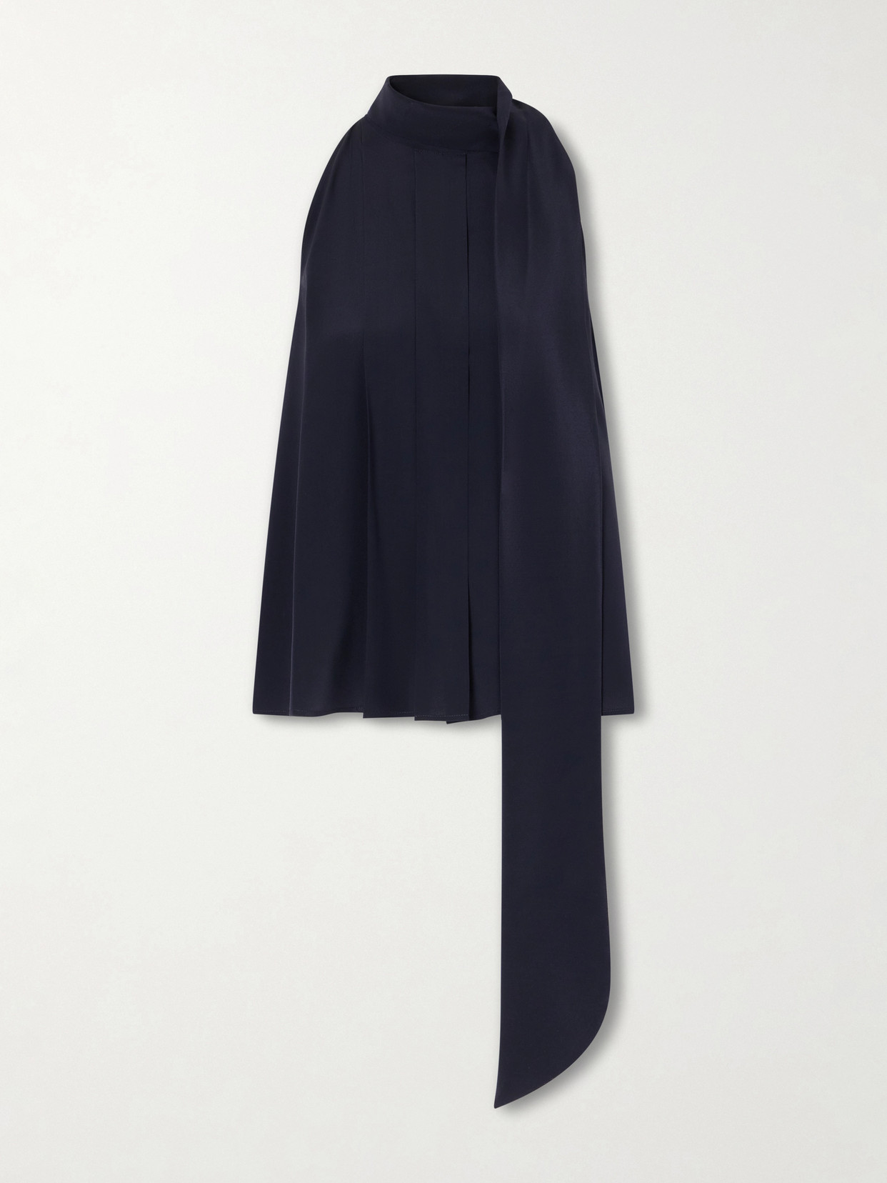 Draped Pleated Blouse