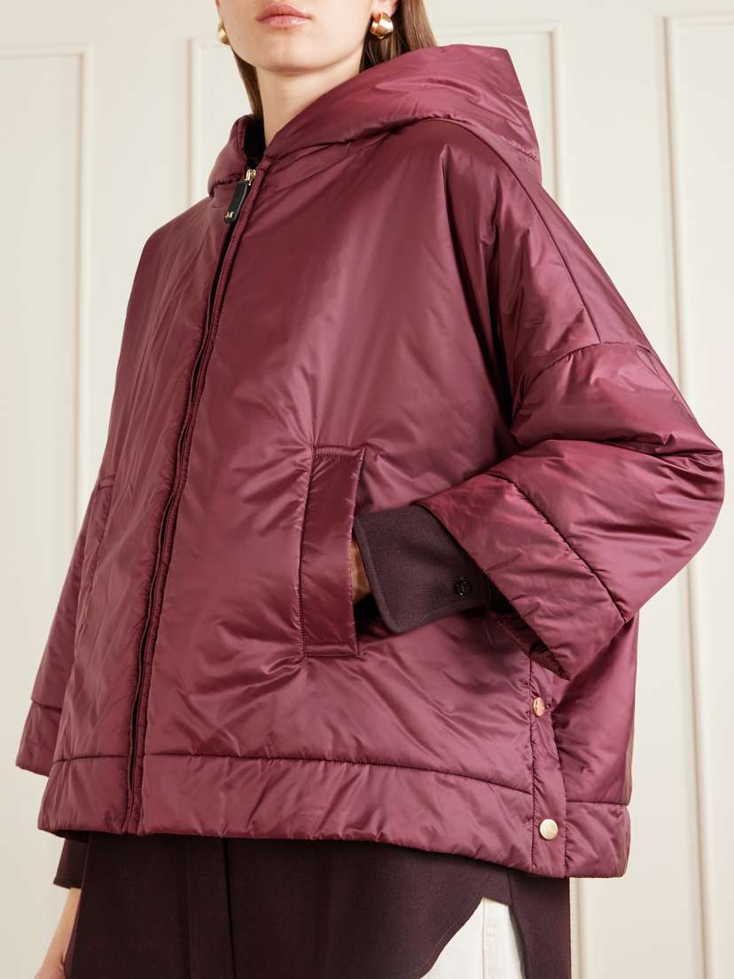 Max Mara Padded Hooded Shell Jacket | Thumbnail 5 Max Mara Padded Hooded Shell Jacket | Thumbnail 5