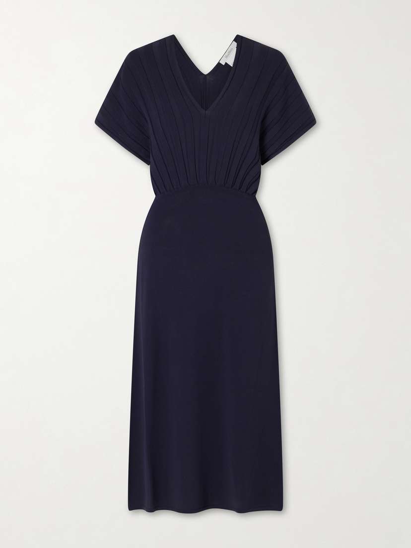 Max Mara Woven Midi Dress | Thumbnail 5 Max Mara Woven Midi Dress | Thumbnail 5