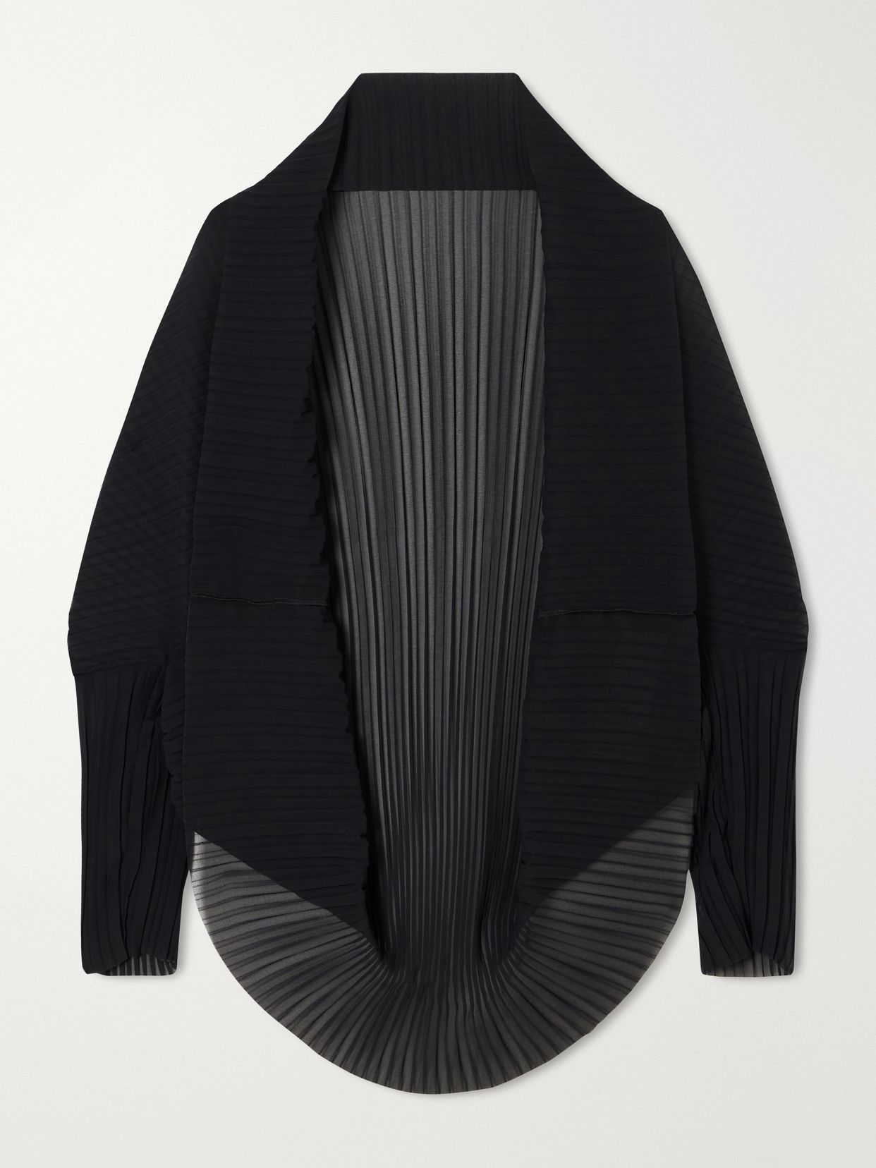 Mxavesuvio Pleated Organza Blouse