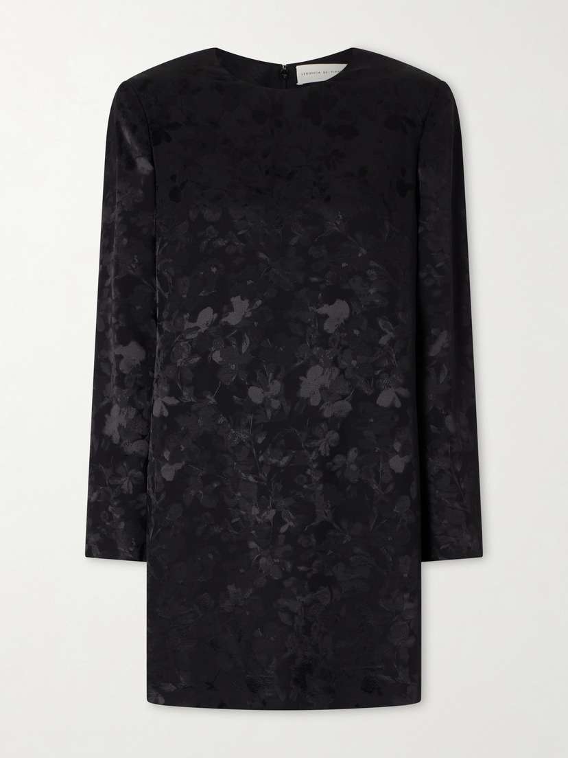 Veronica de Piante Carlota Floral-jacquard Dress | Thumbnail 5