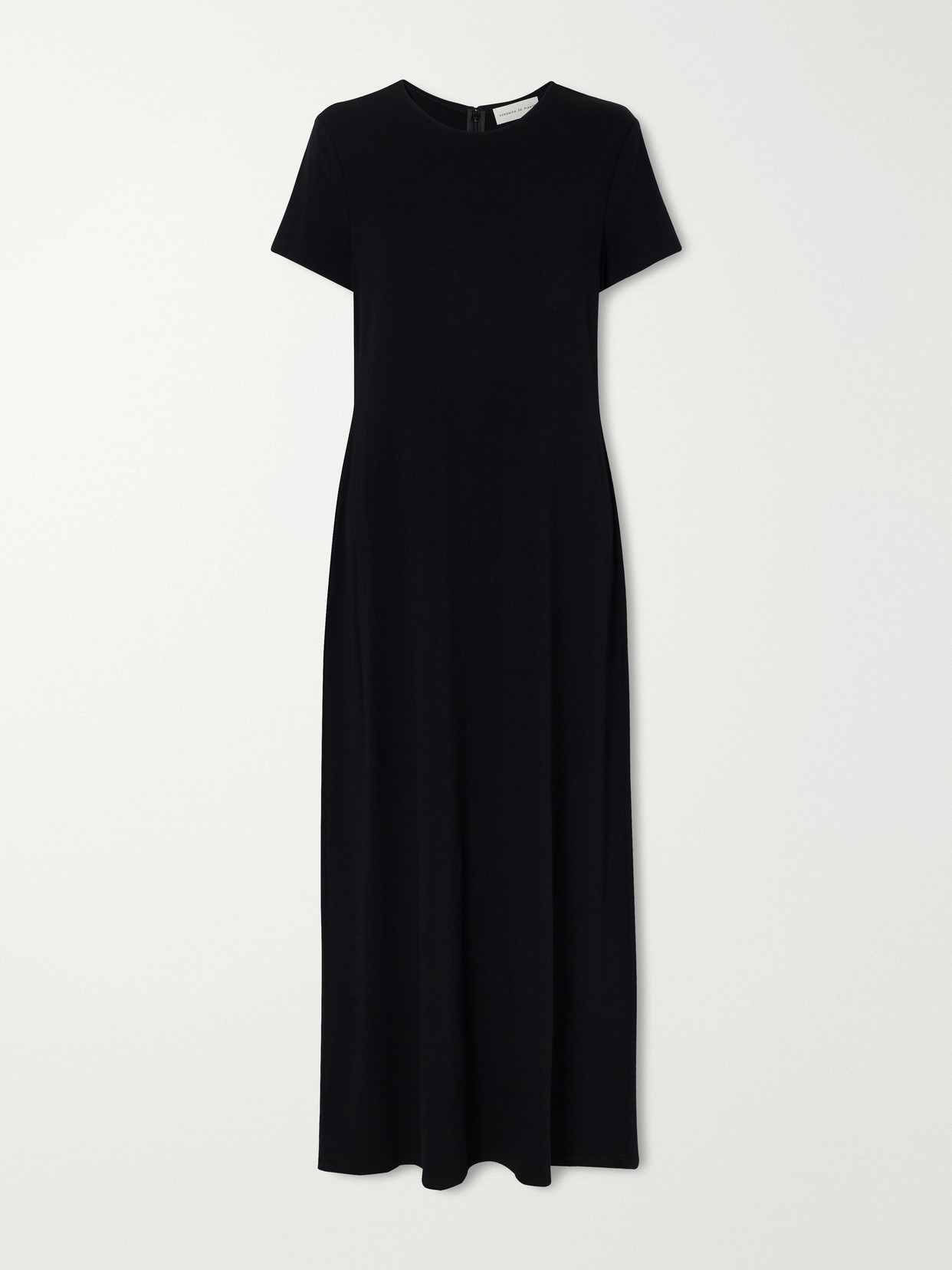 Veronica De Piante Harper Jersey Maxi Dress In White