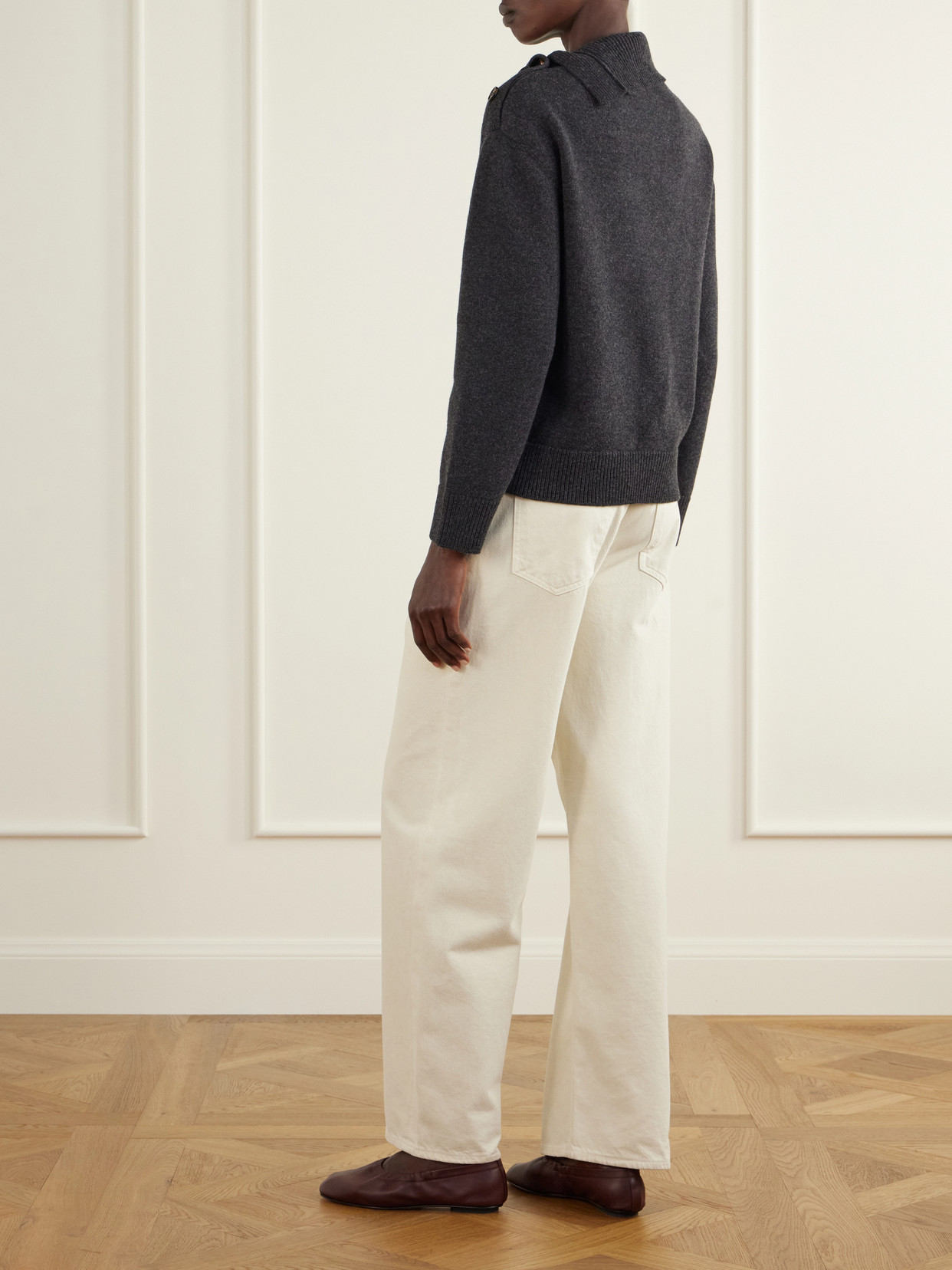 Cielo Wool And Cashmere-Blend Sweater