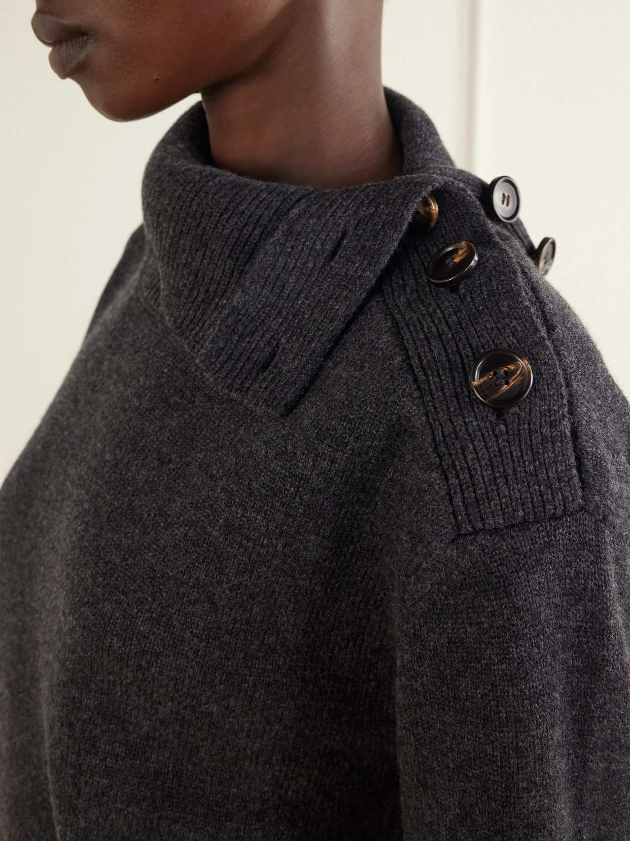 Cielo Wool And Cashmere-Blend Sweater