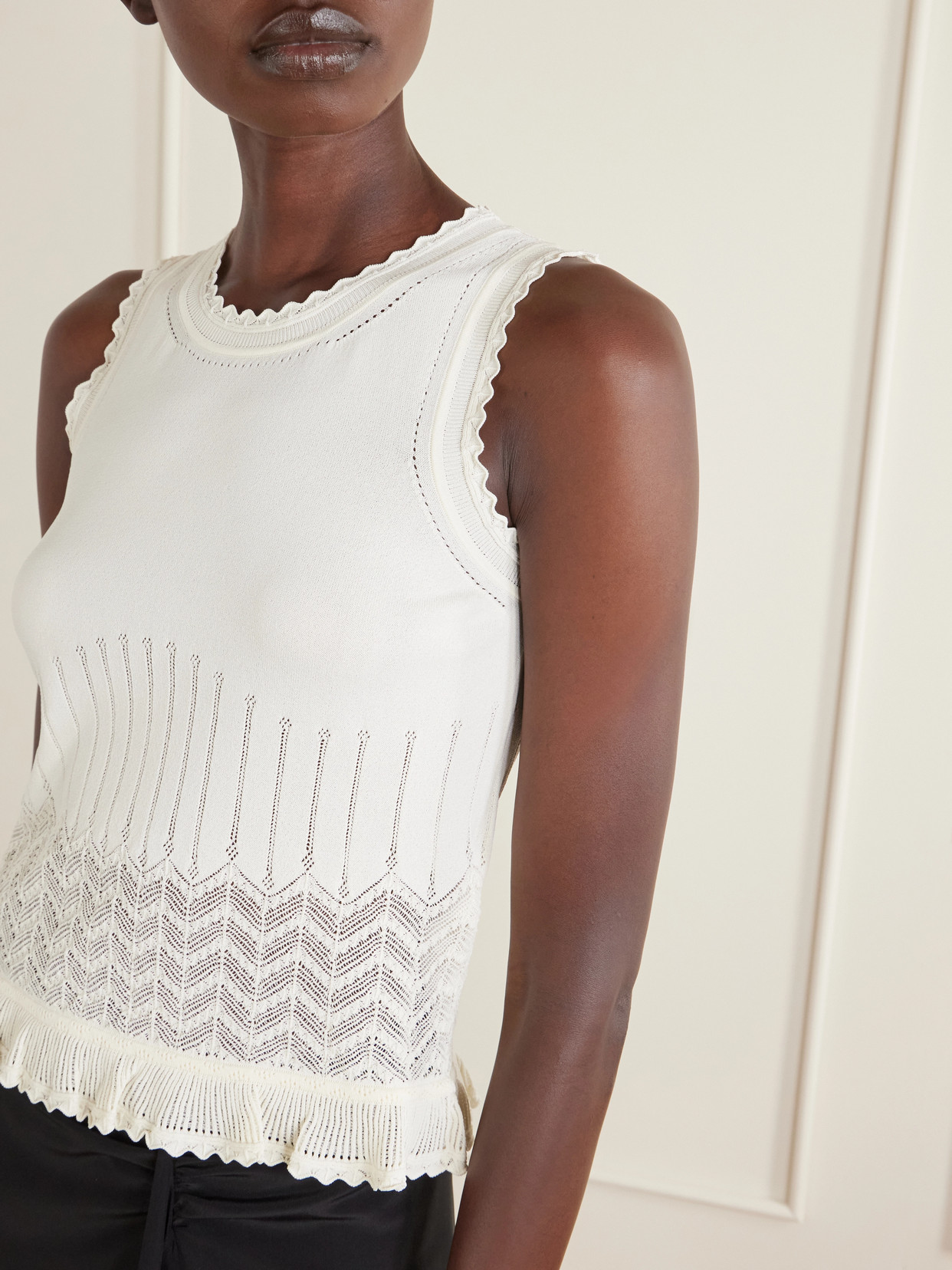 Knitted Jersey Tank